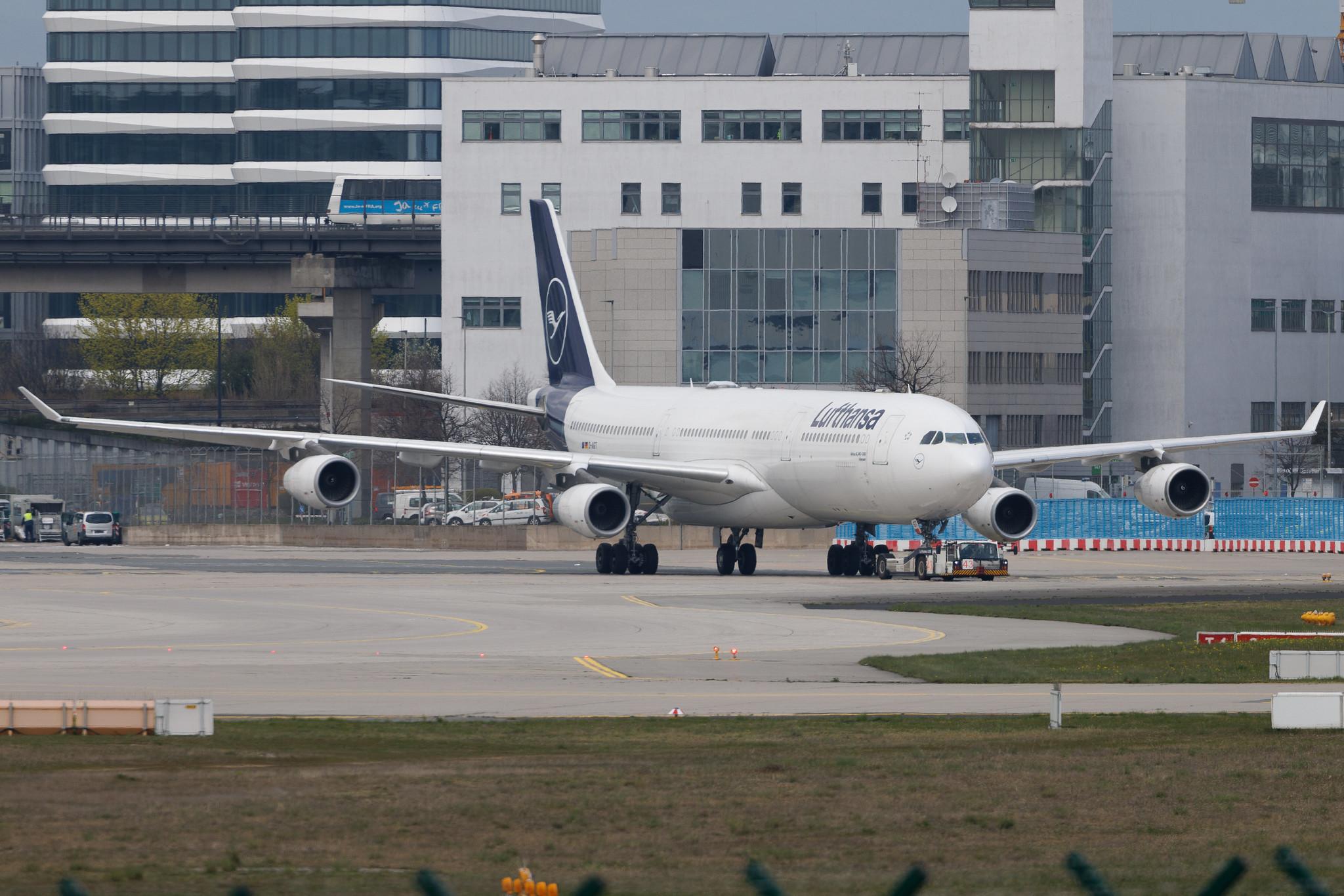 Frankfurt Airport: Lufthansa (LH / DLH) | Airbus A340-313 A343 | D-AIGT | MSN 0304