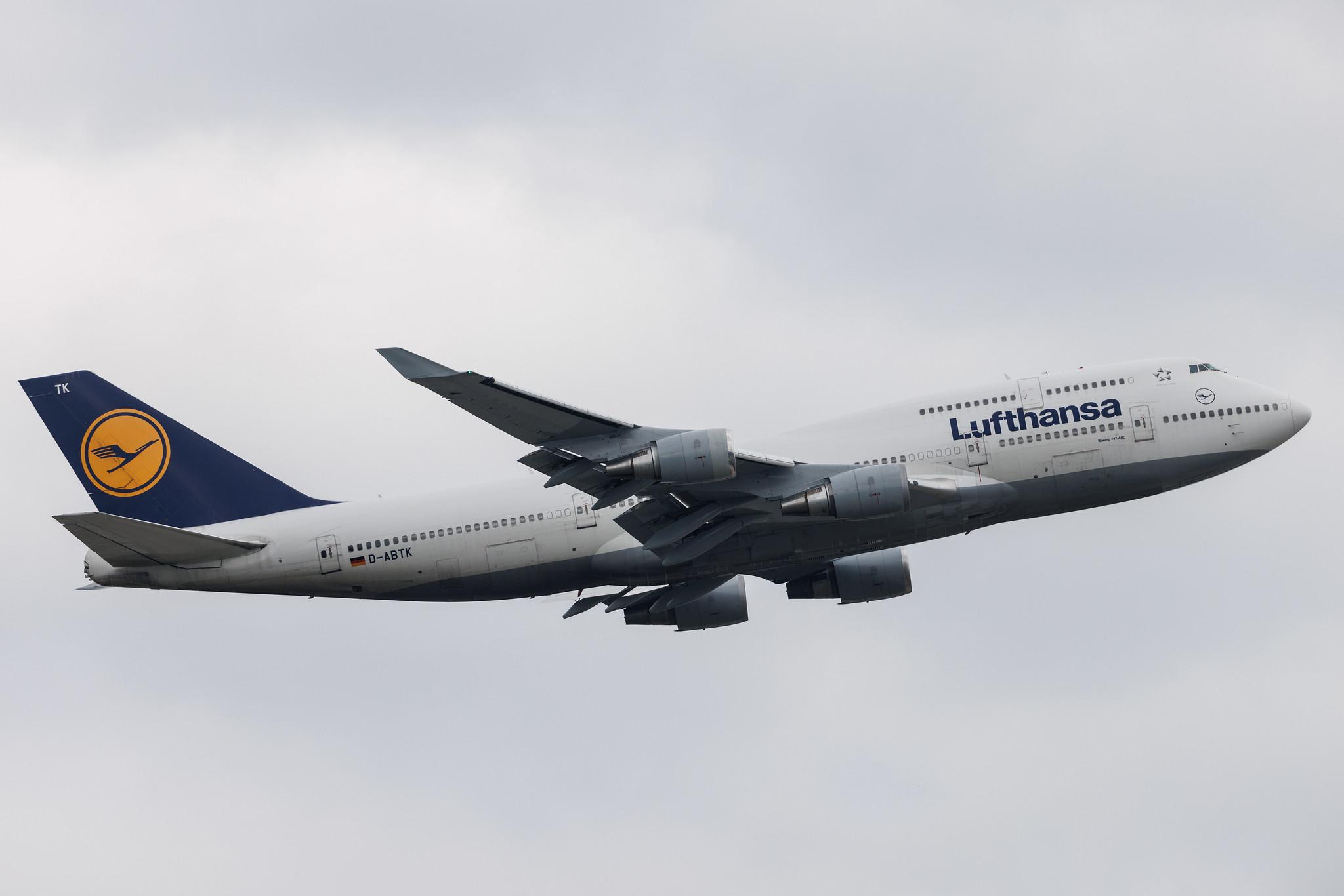 Frankfurt Airport: Lufthansa (LH / DLH) | Boeing 747-430 B744 | D-ABTK | MSN 29871