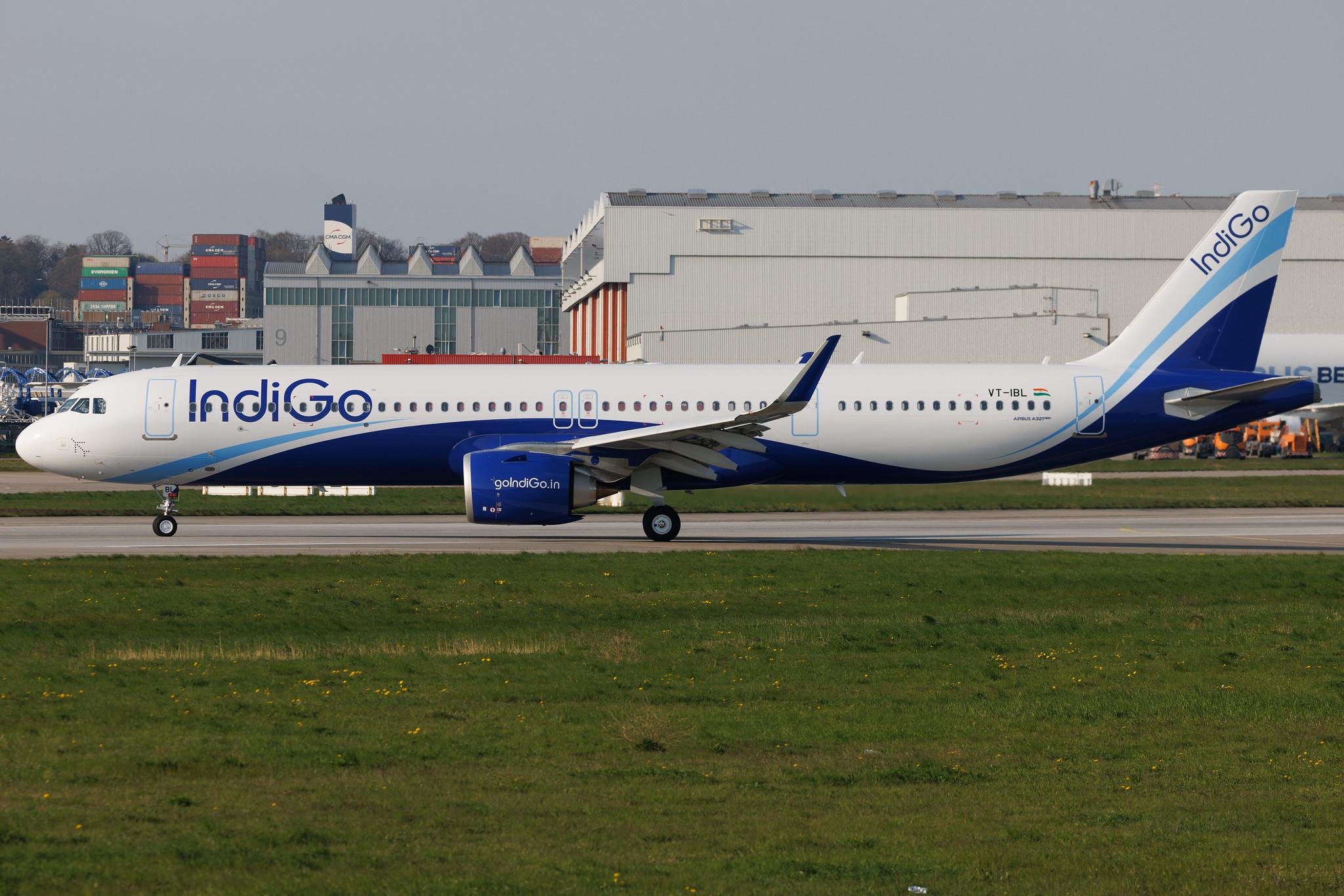 Hamburg Finkenwerder: IndiGo (6E / IGO) | Airbus A321-251NX A21N | VT-IBL | MSN 11321