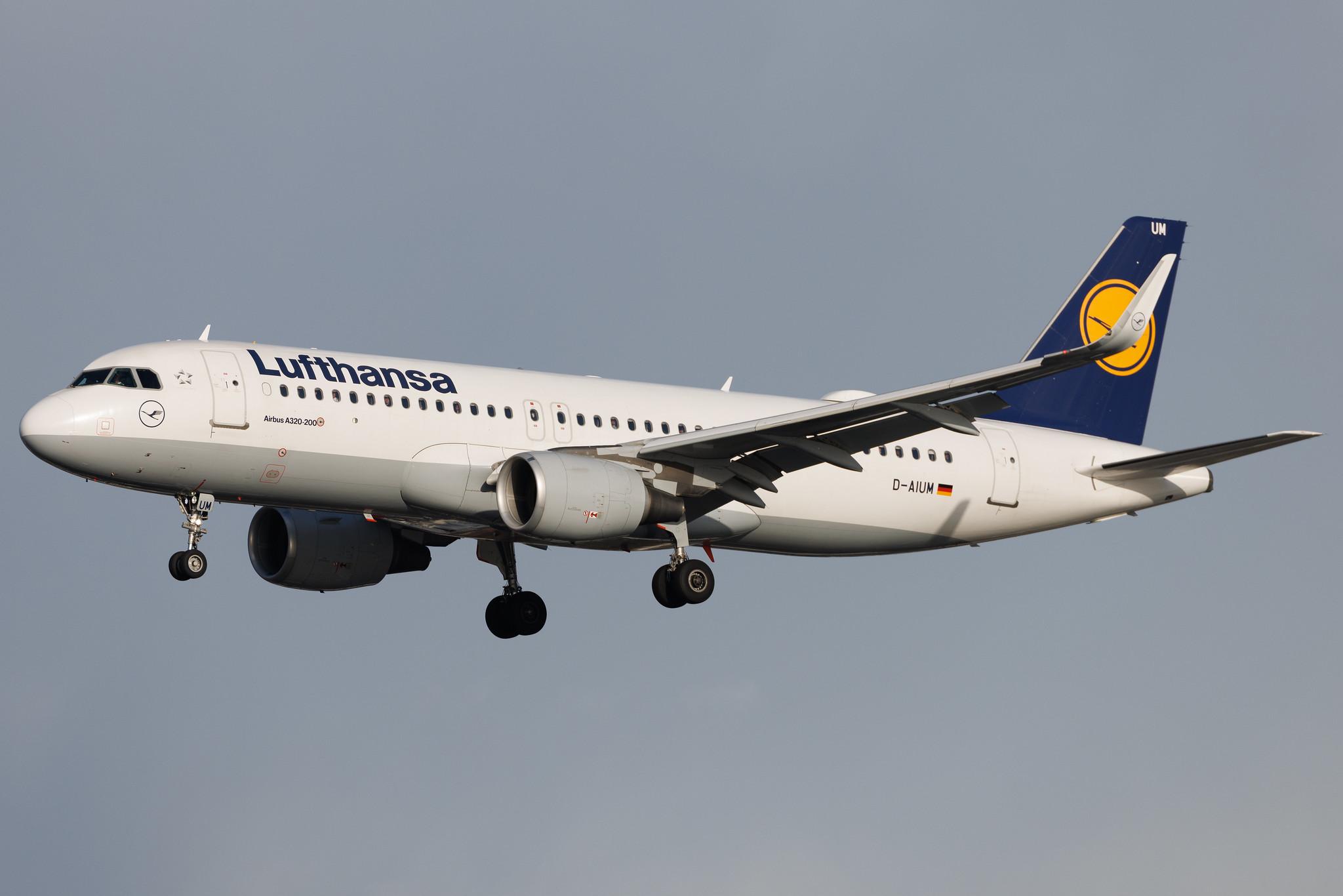 Hamburg Airport: Lufthansa (LH / DLH) | Airbus A320-214 A320 | D-AIUM | MSN 6577