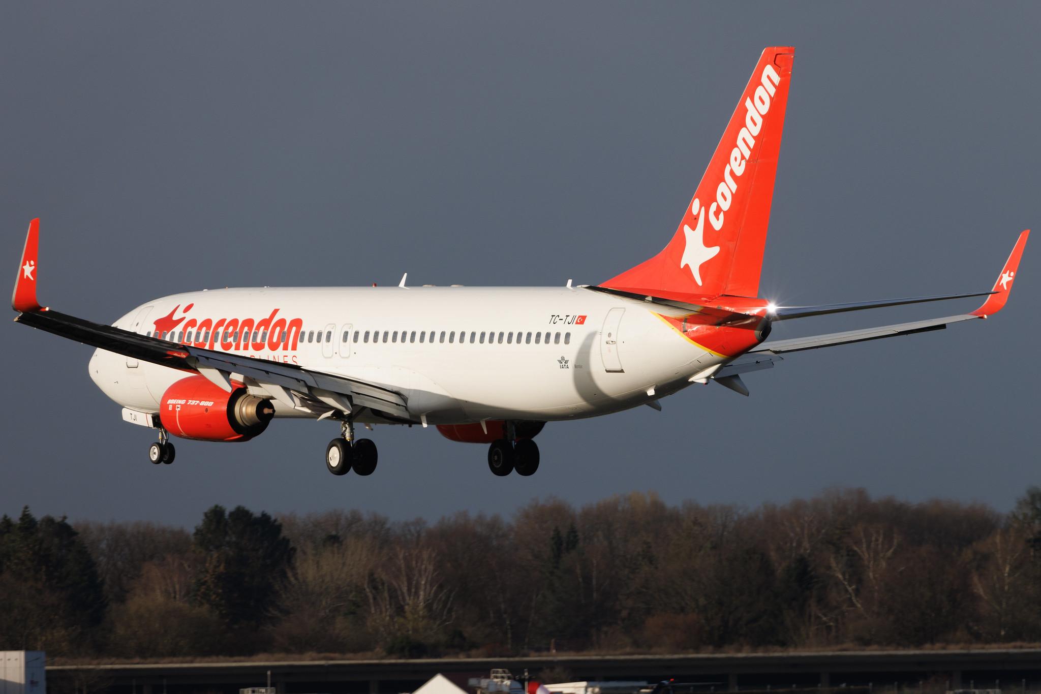 Hamburg Airport: Corendon Airlines (XC / CAI) | Boeing 737-8S3 B738 | TC-TJI | MSN 29246