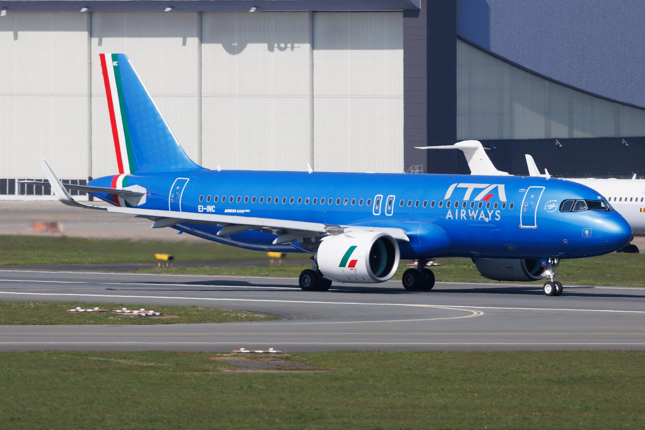 Brussels Airport: ITA Airways (AZ / ITY) | Airbus A320-272N A20N | EI-INC | MSN 11288
