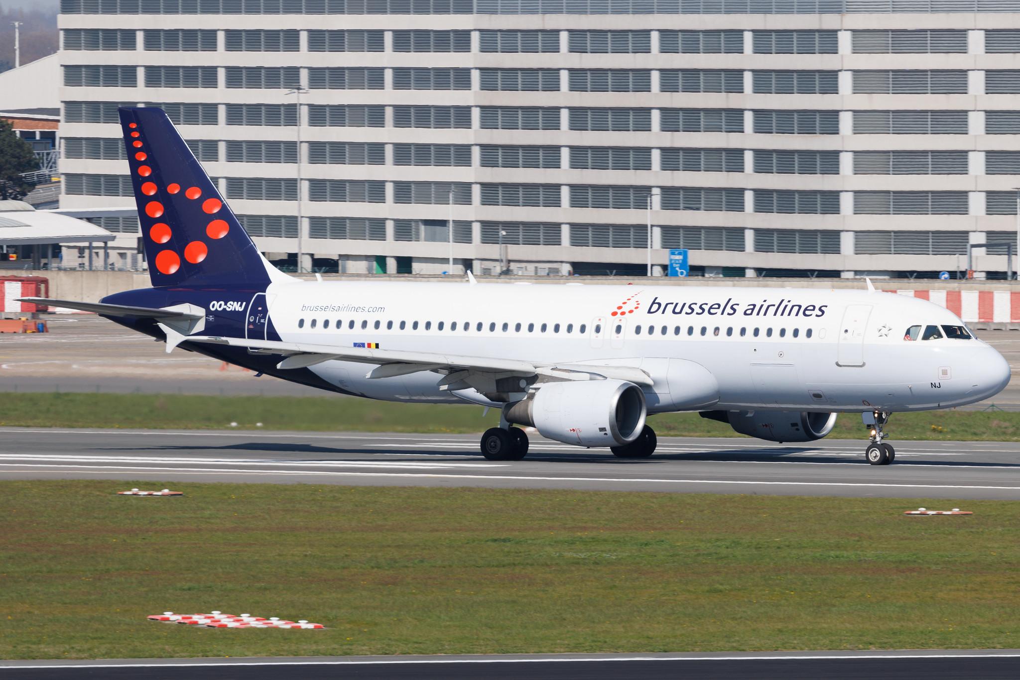 Brussels Airport: Brussels Airlines (SN / BEL) | Airbus A320-214 A320 | OO-SNJ | MSN 3161