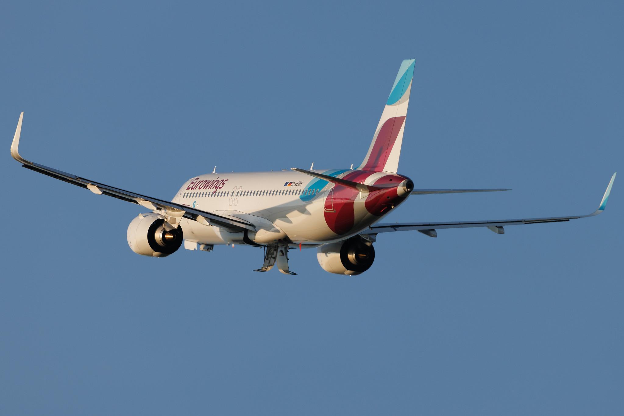 Hamburg Airport: Eurowings (EW / EWG) | Airbus A320-251N A20N | D-AENH | MSN 11125