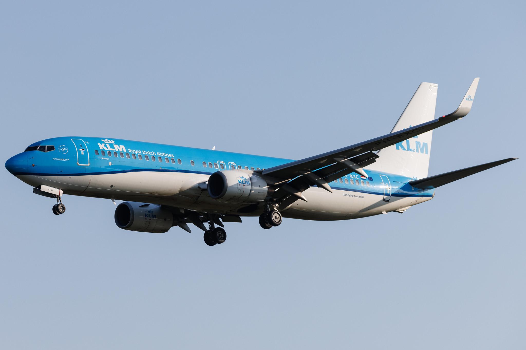 Hamburg Airport: KLM (KL / KLM) | Boeing 737-8K2 B738 | PH-BXC | MSN 29133