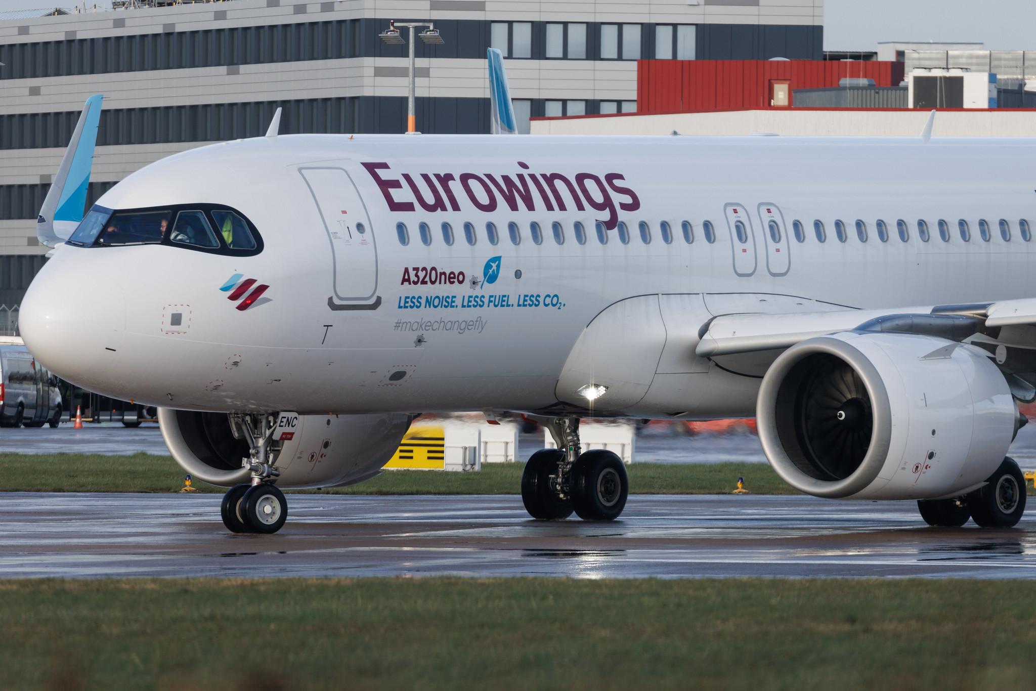 Hamburg Airport: Eurowings (EW / EWG) | Airbus A320-251N A20N | D-AENC | MSN 10826