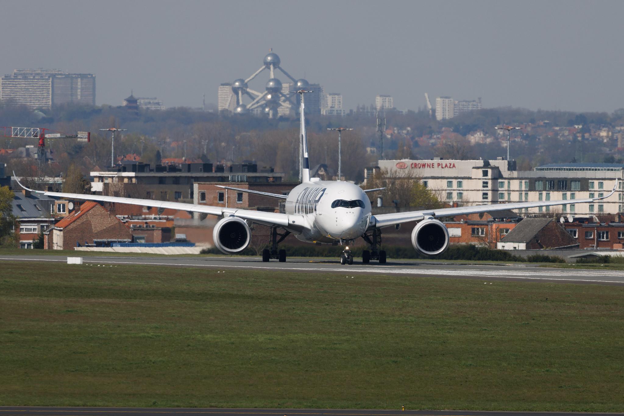 Brussels Airport: Finnair (AY / FIN) | Airbus A350-941 A359 | OH-LWA | MSN 018