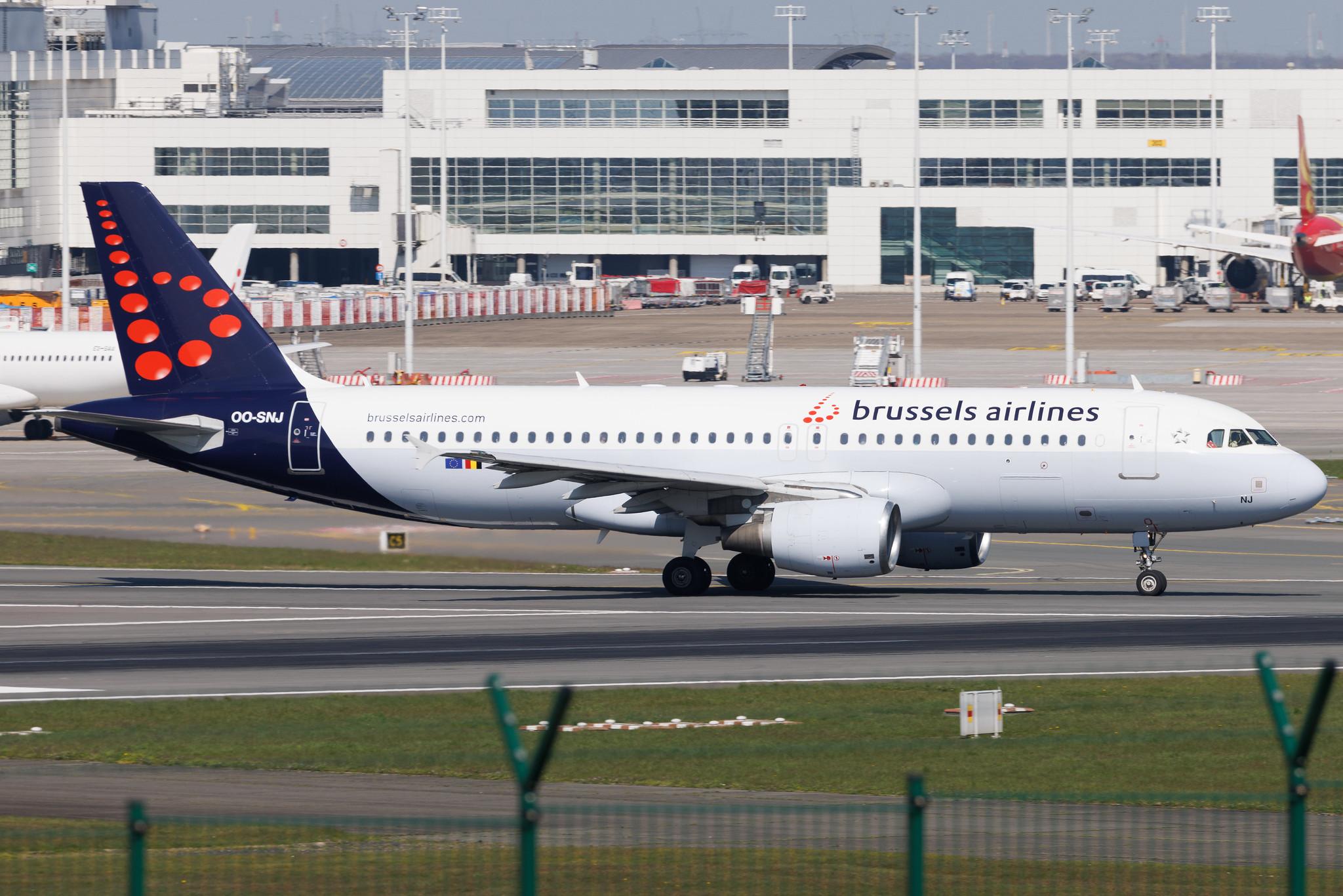 Brussels Airport: Brussels Airlines (SN / BEL) | Airbus A320-214 A320 | OO-SNJ | MSN 3161