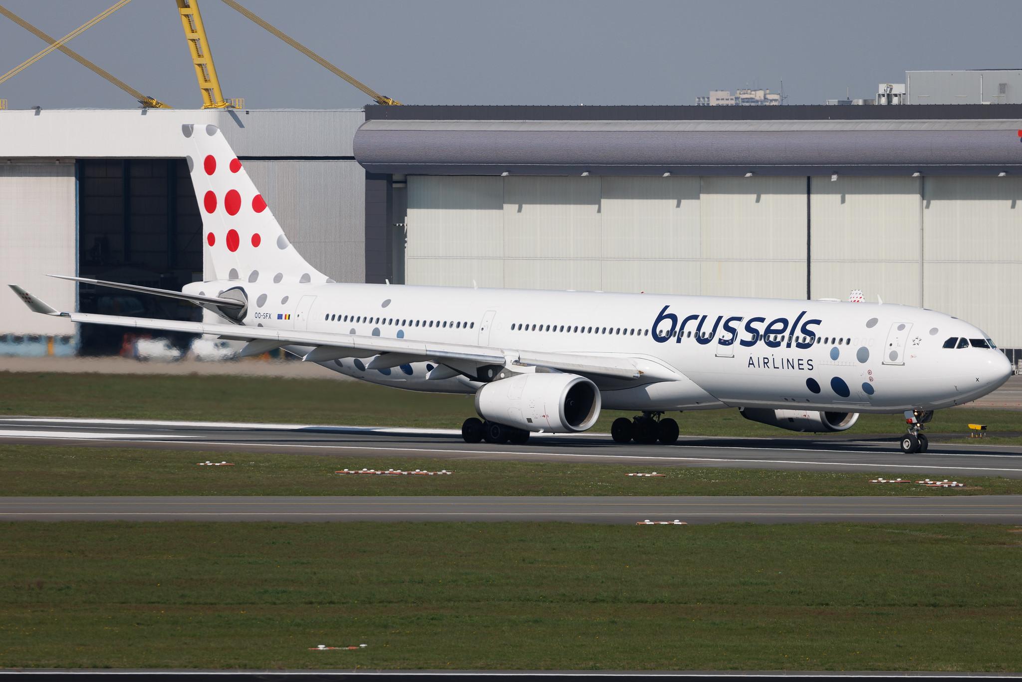 Brussels Airport: Brussels Airlines (SN / BEL) |  Airbus A330-343 A333 | OO-SFX | MSN 1085
