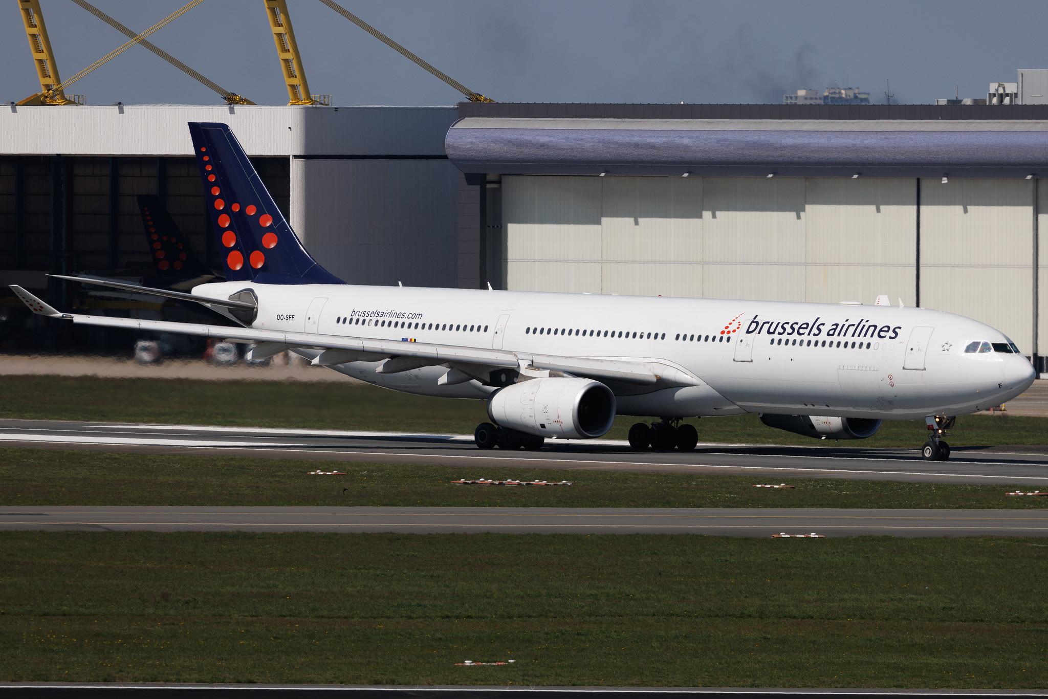 Brussels Airport: Brussels Airlines (SN / BEL) | Airbus A330-342 A333 | OO-SFF | MSN 1132
