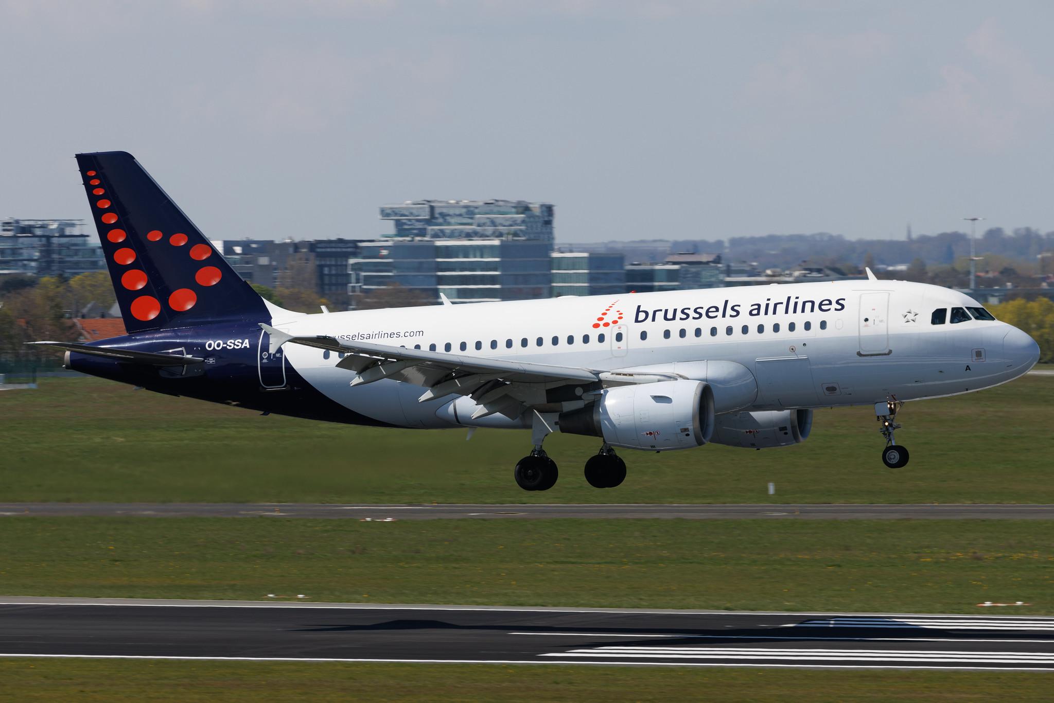Brussels Airport: Brussels Airlines (SN / BEL) | Airbus A319-111 A319 | OO-SSA | MSN 2392