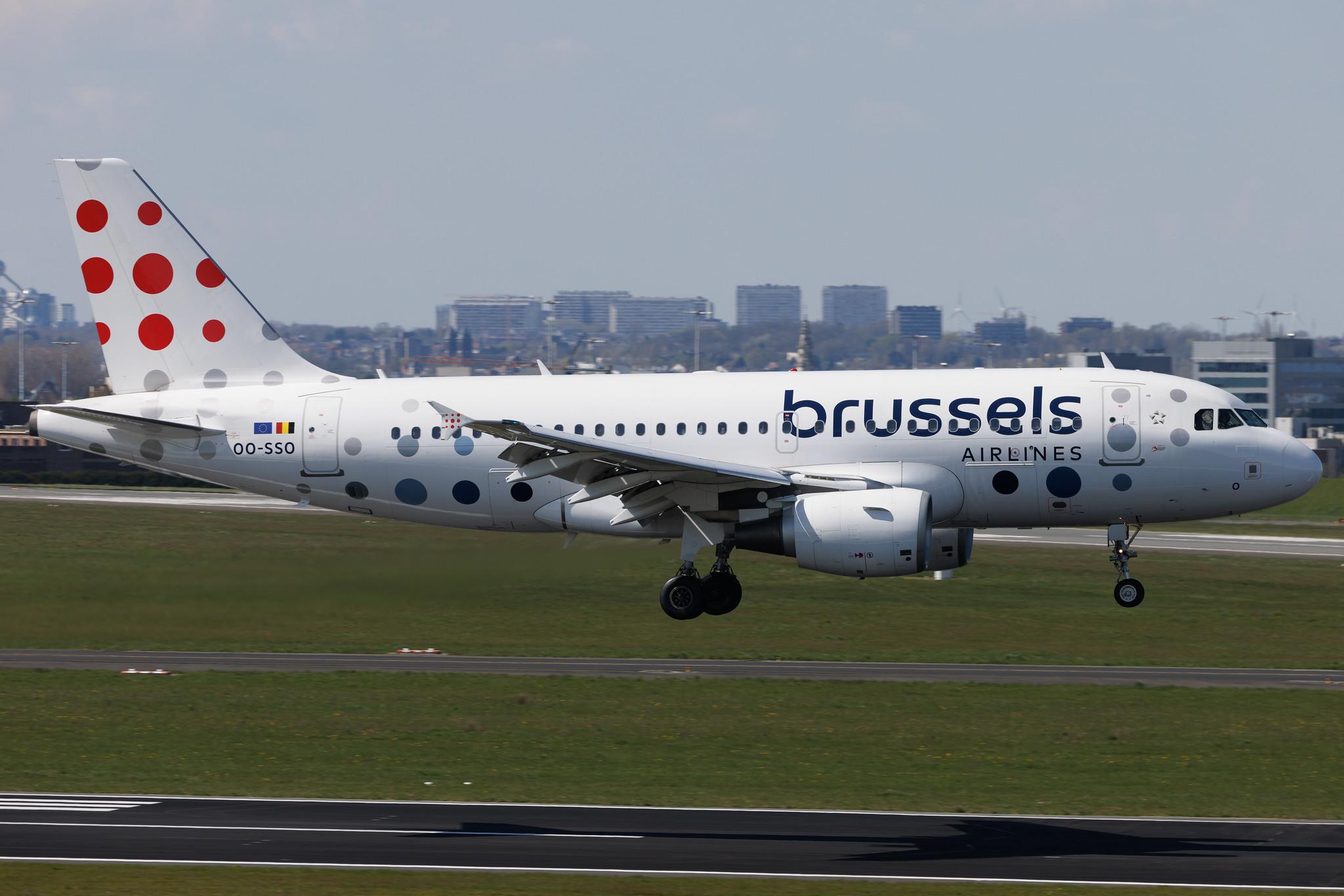 Brussels Airport: Brussels Airlines (SN / BEL) | Airbus A319-111 A319 | OO-SSO | MSN 2287
