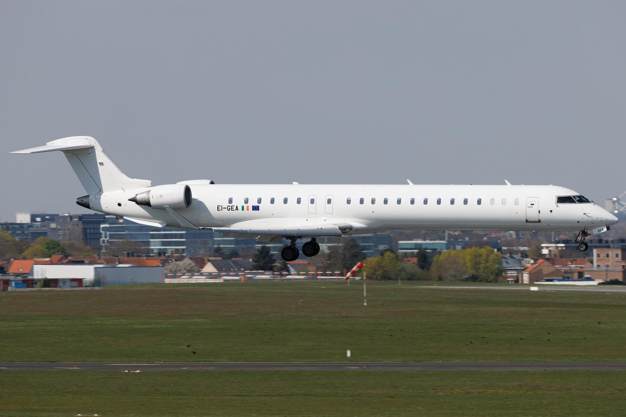 Brussels Airport: CityJet (WX / BCY) | Operator: Cityjet | Mitsubishi CRJ-900LR CRJ9 | EI-GEA | MSN 15224