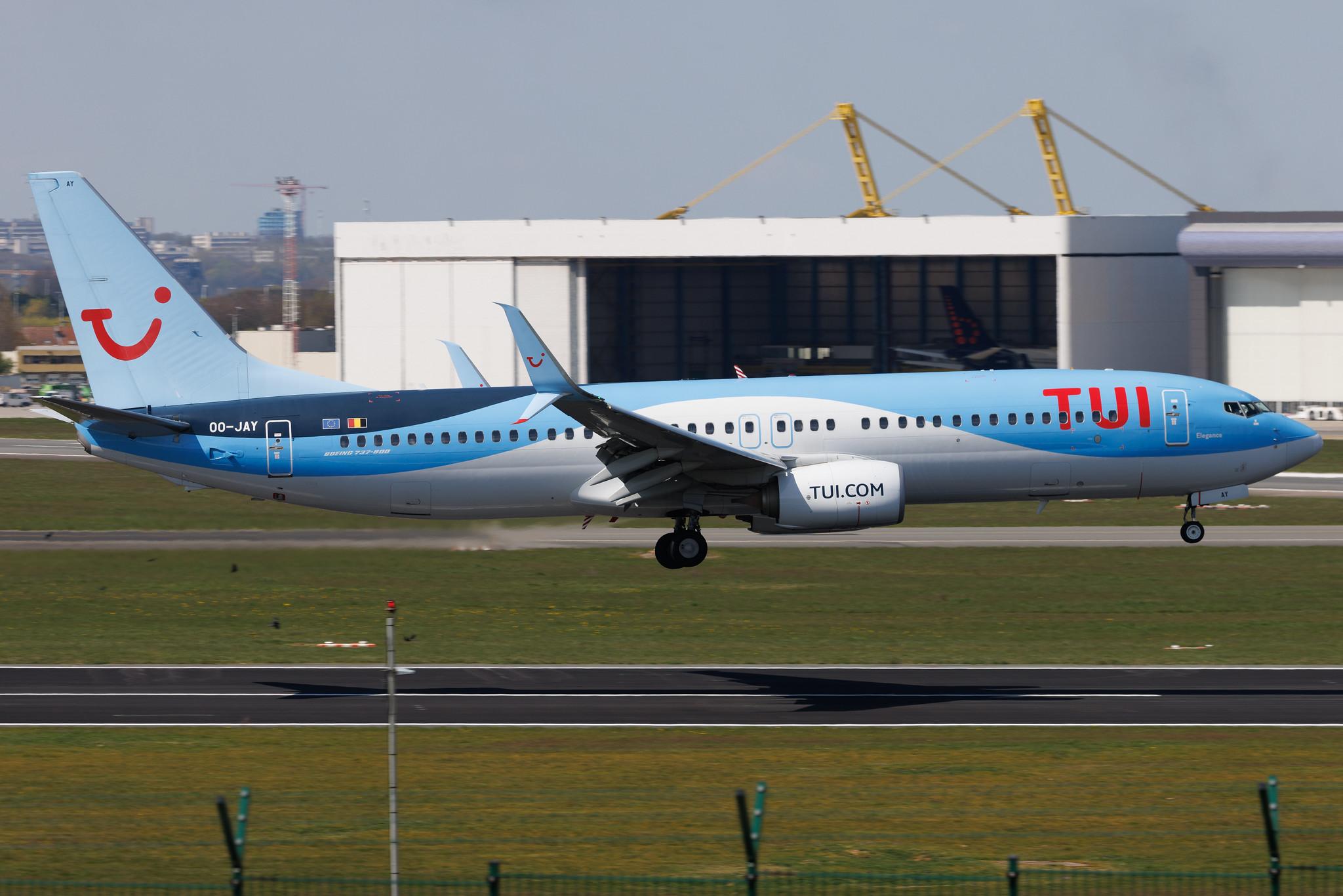 Brussels Airport: TUI (X3 / TUI) | Operator: TUI Airlines Belgium | Boeing 737-8K5 B738 | OO-JAY | MSN 40944