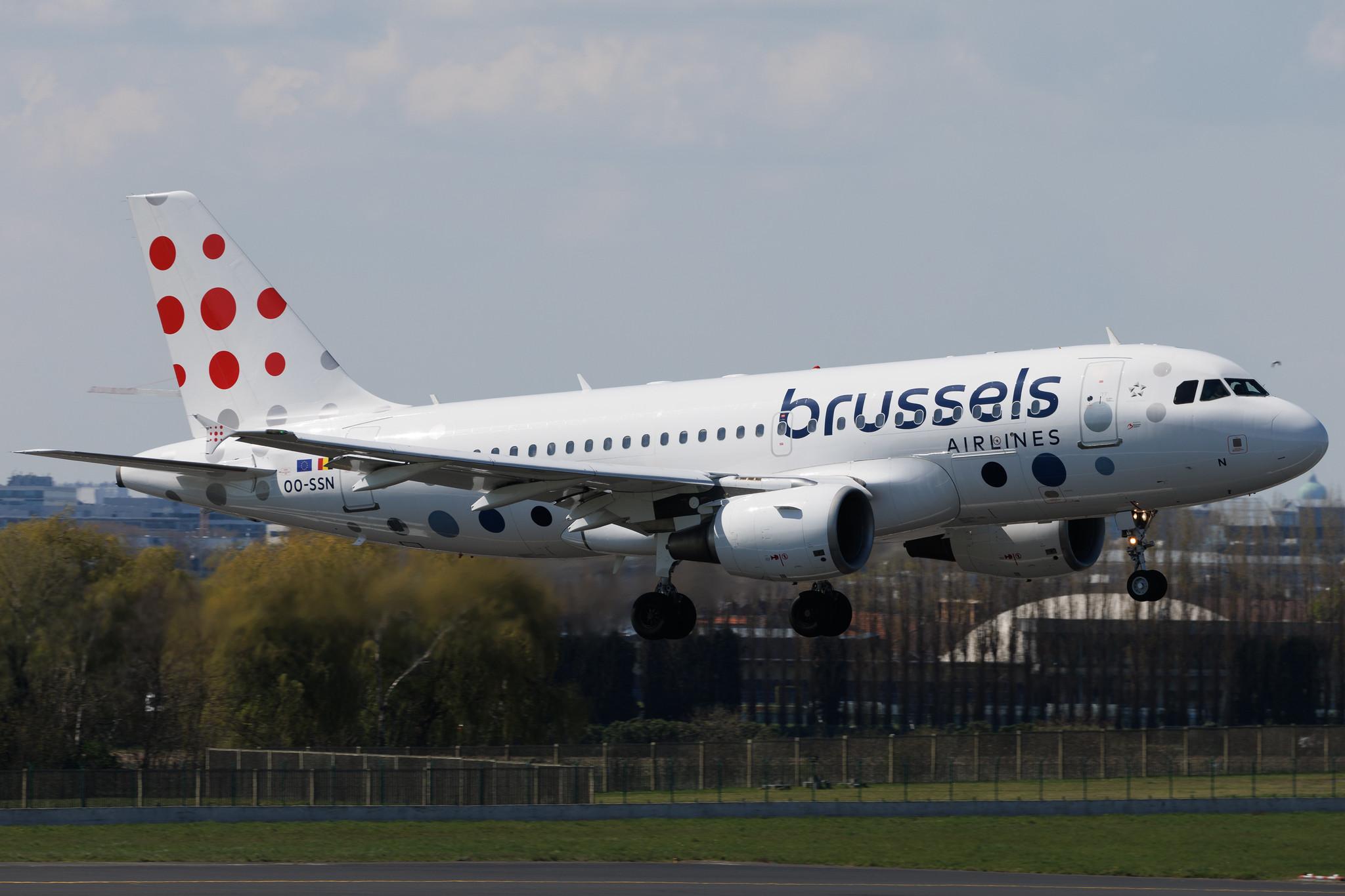 Brussels Airport: Brussels Airlines (SN / BEL) | Airbus A319-112 A319 | OO-SSN | MSN 1963