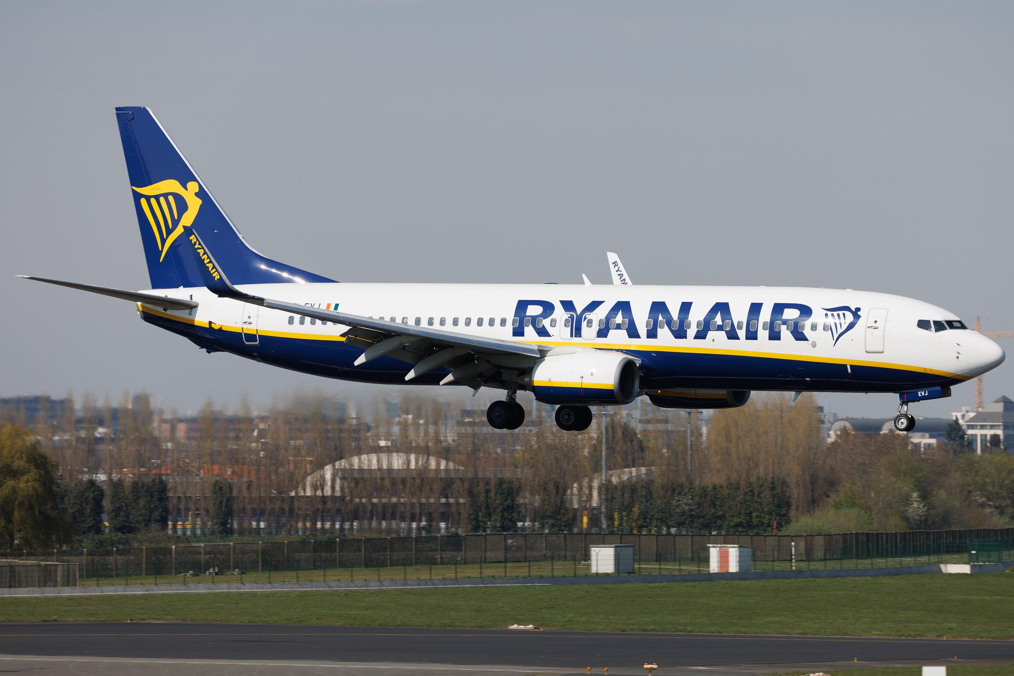 Brussels Airport: Ryanair (FR / RYR) | Boeing 737-8AS B738 | EI-EVJ | MSN 38501