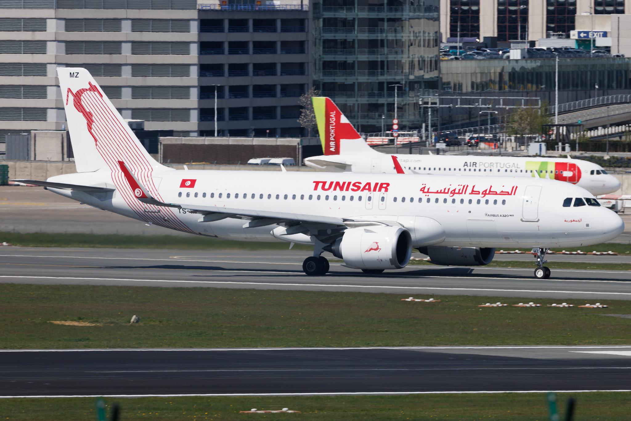 Brussels Airport: Tunisair (TU / TAR) | Airbus A320-251N A20N | TS-IMZ | MSN 11070