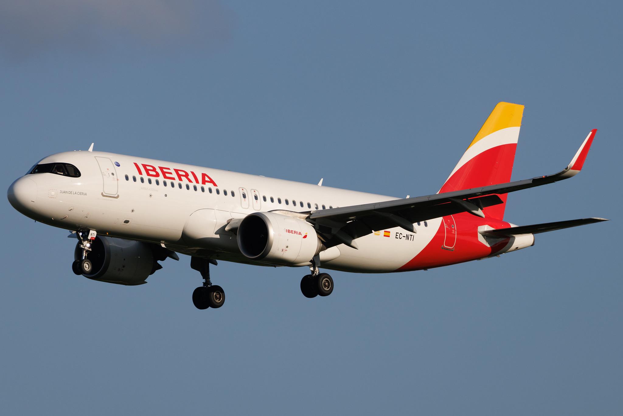Brussels Airport: Iberia (IB / IBE) | Airbus A320-251N A20N | EC-NTI | MSN 10706