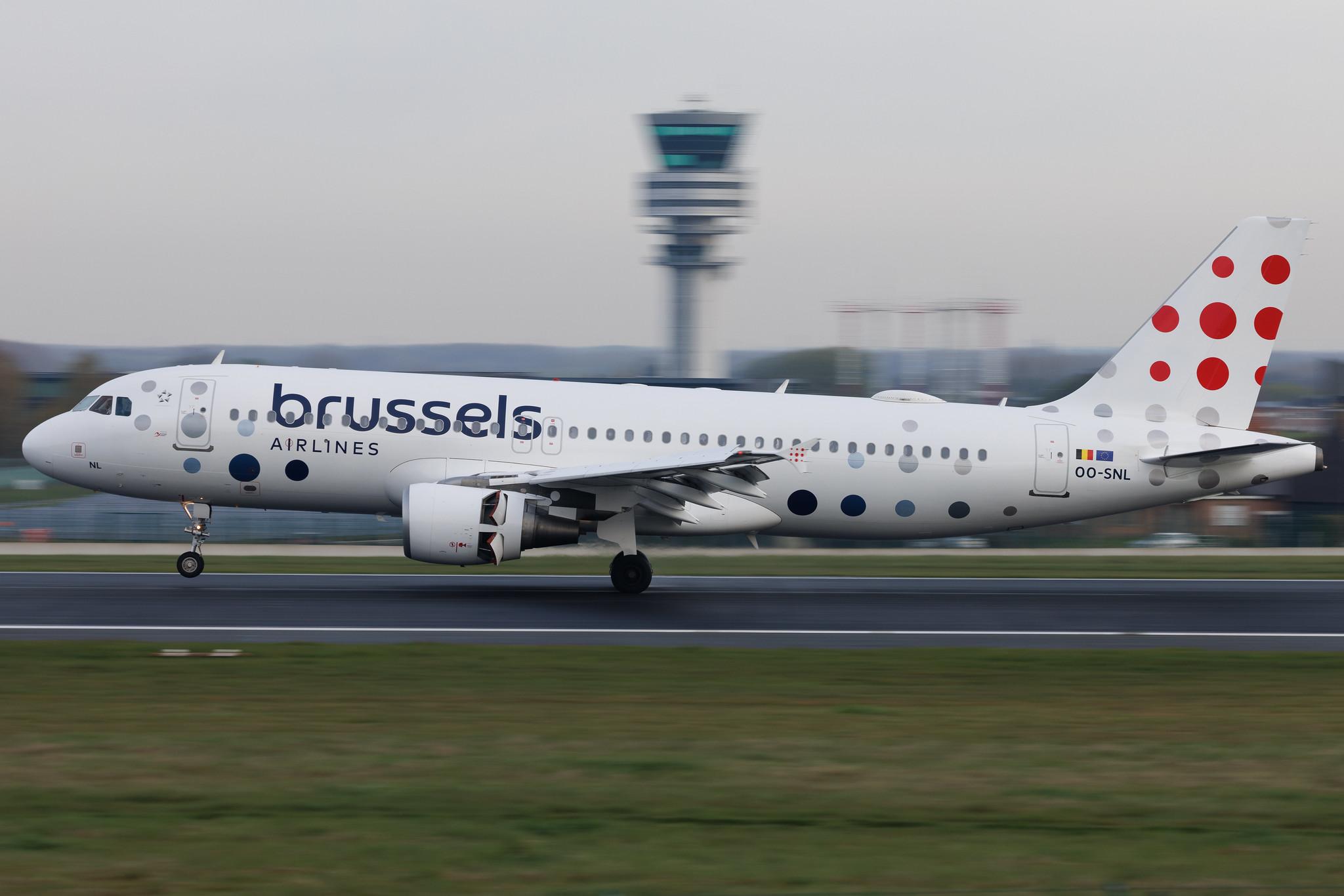 Brussels Airport: Brussels Airlines (SN / BEL) | Airbus A320-214 A320 | OO-SNL | MSN 1961
