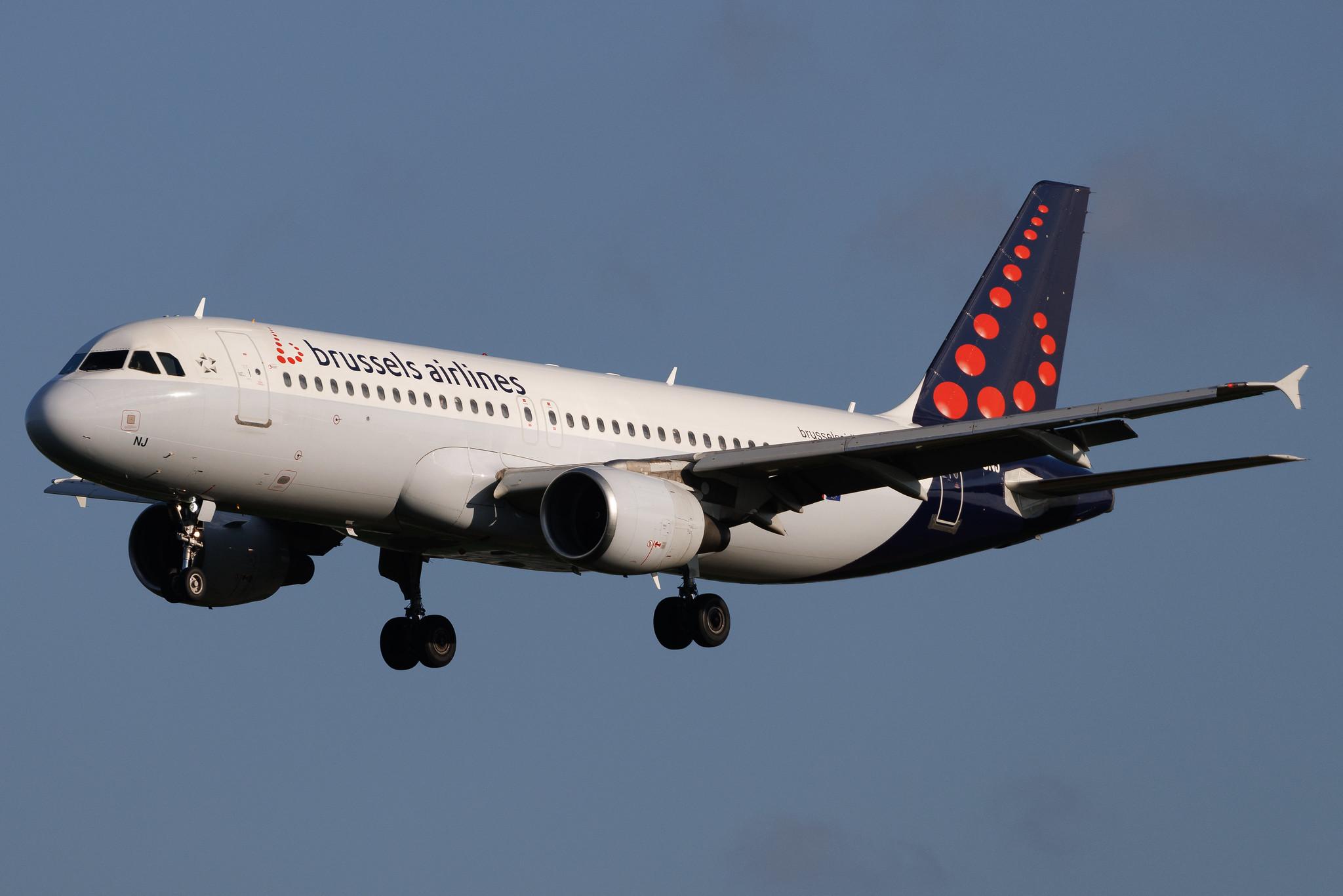 Brussels Airport: Brussels Airlines (SN / BEL) | Airbus A320-214 A320 | OO-SNJ | MSN 3161