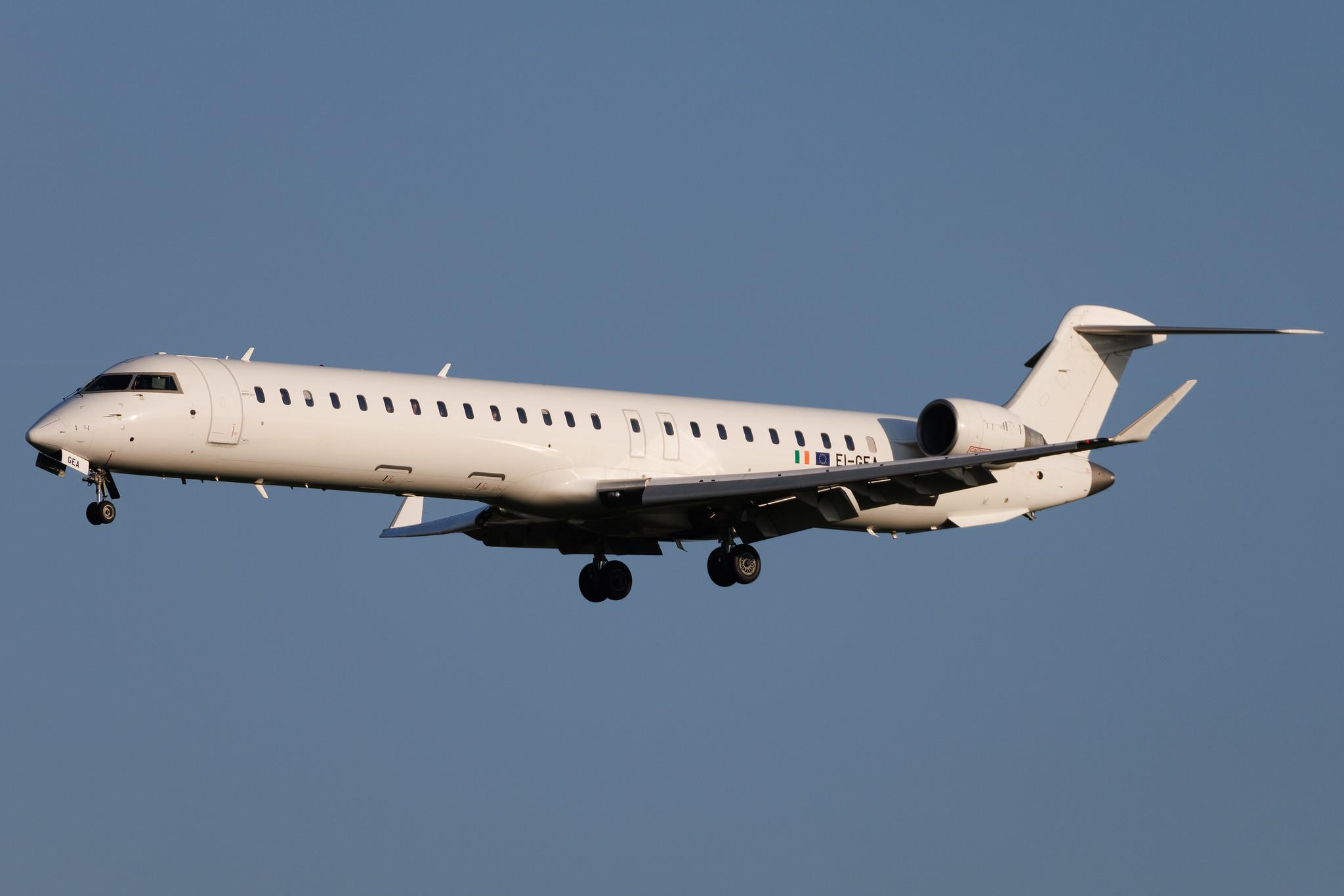 Brussels Airport: CityJet (WX / BCY) | Operator: Cityjet | Mitsubishi CRJ-900LR CRJ9 | EI-GEA | MSN 15224