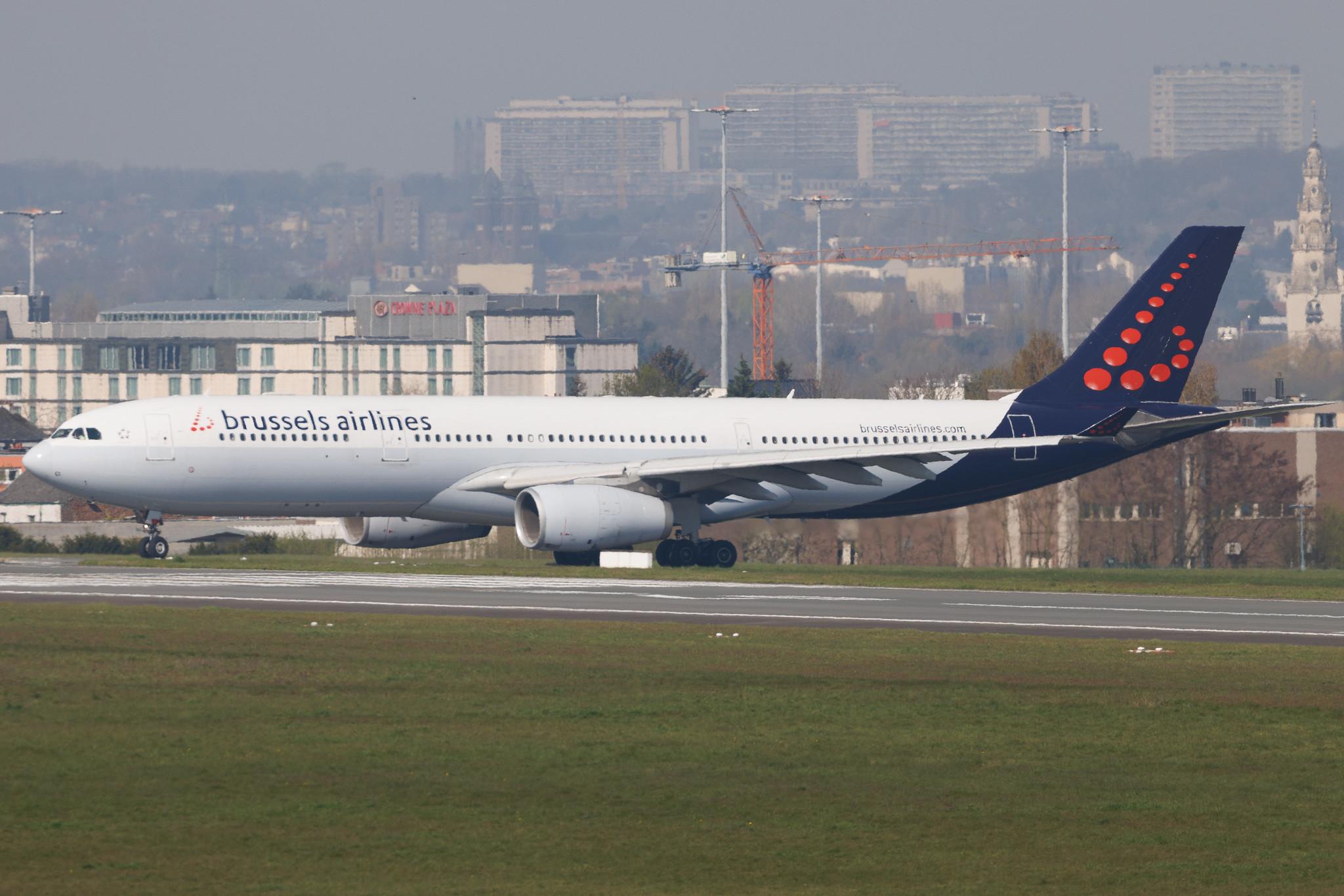 Brussels Airport: Brussels Airlines (SN / BEL) | Airbus A330-343 A333 | OO-SFG | MSN 983