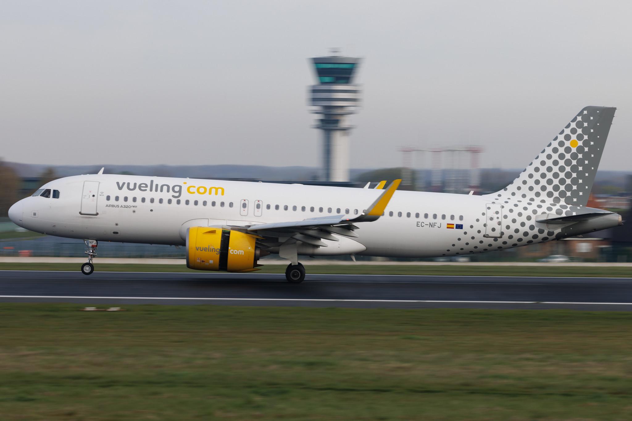 Brussels Airport: Vueling (VY / VLG) | Airbus A320-271N A20N | EC-NFJ | MSN 9144
