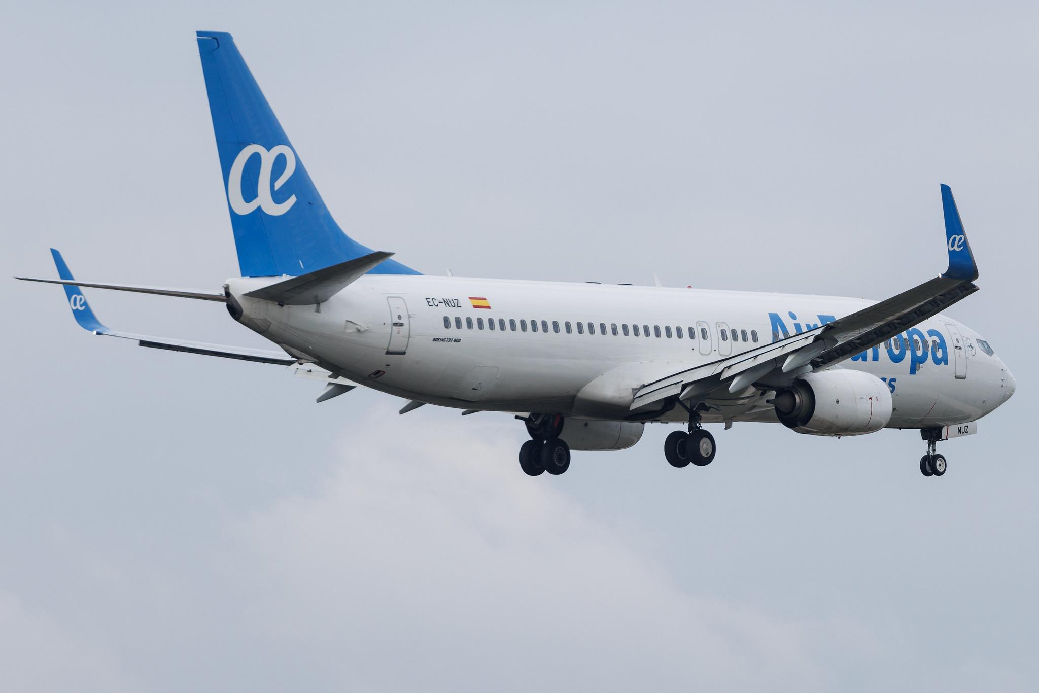 Frankfurt Airport: Air Europa Express (UX / AEA) | Boeing 737-8GP B738 | EC-NUZ | MSN 39866