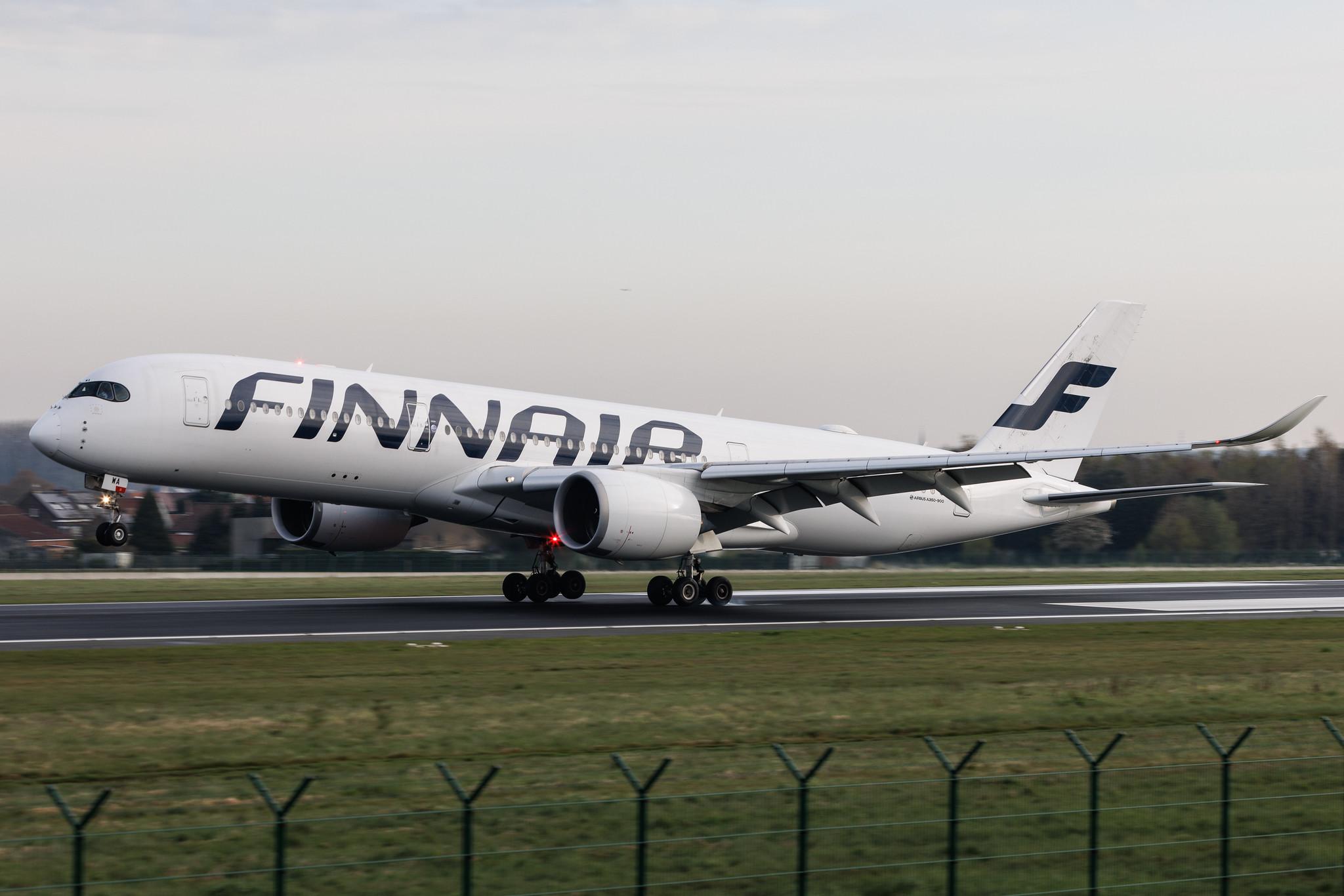 Brussels Airport: Finnair (AY / FIN) | Airbus A350-941 A359 | OH-LWA | MSN 018