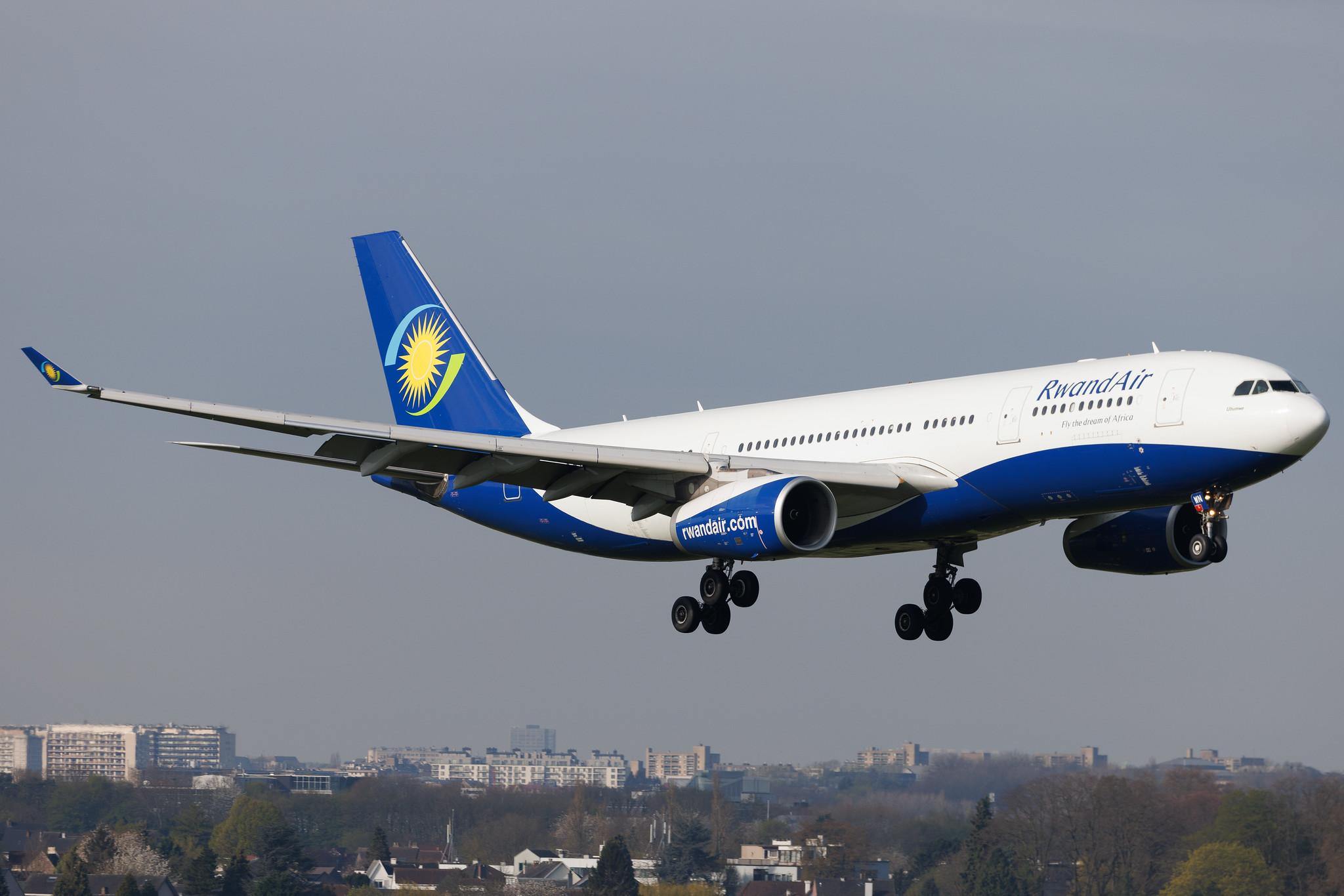 Brussels Airport: RwandAir (WB / RWD) |  Airbus A330-243 A332 | 9XR-WN | MSN 1741