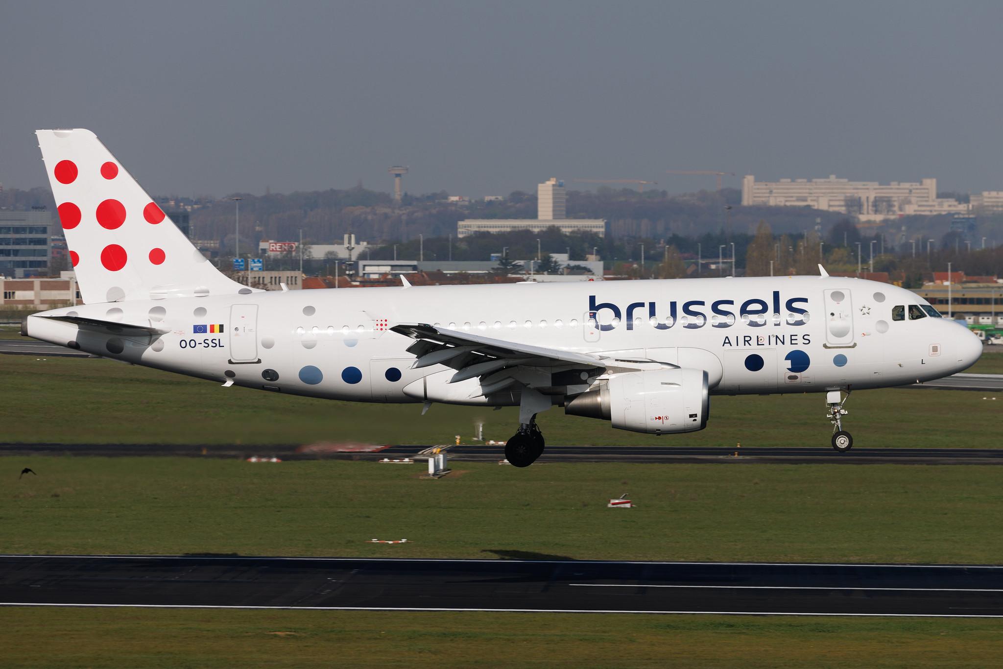 Brussels Airport: Brussels Airlines (SN / BEL) | Airbus A319-111 A319 | OO-SSL | MSN 1803