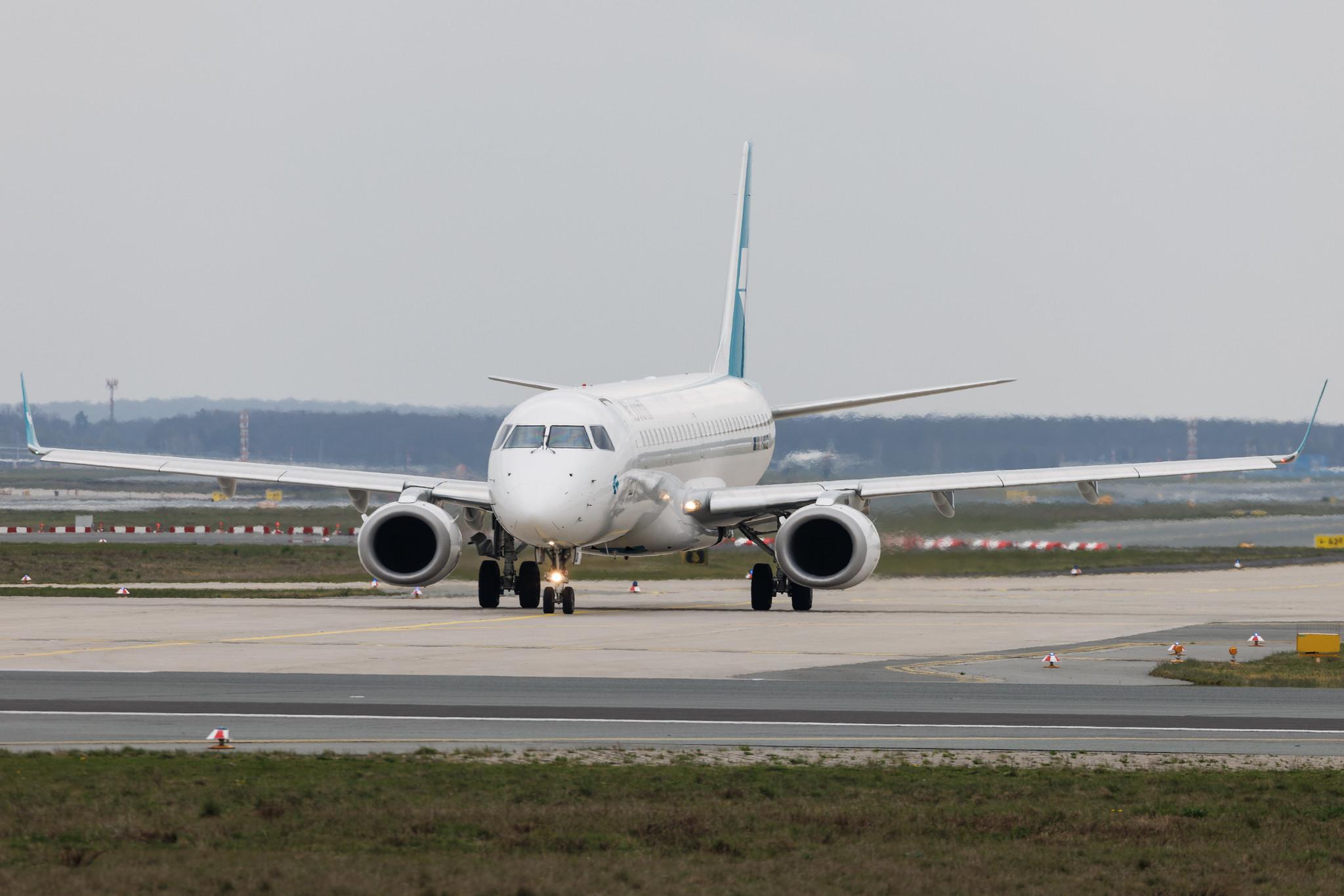 Frankfurt Airport: Air Dolomiti (EN / DLA) | Embraer E195LR E195 | I-ADJZ | MSN 19000316