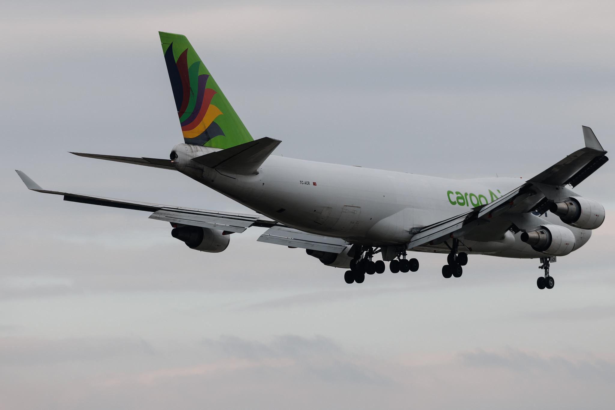 Frankfurt Airport: AirACT (9T / RUN) | Boeing 747-428F(ER) B744 | TC-ACR | MSN 32866