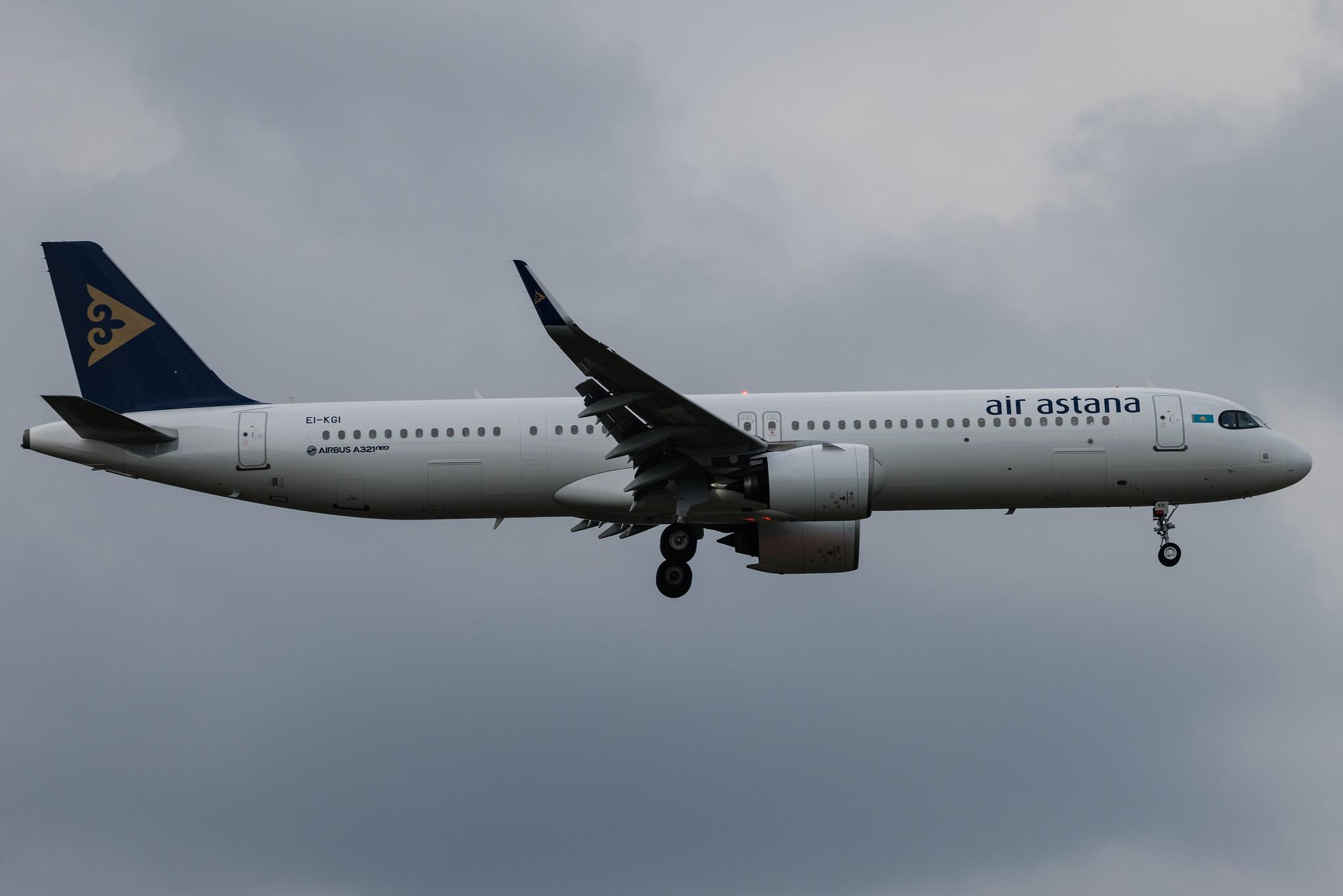 Frankfurt Airport: Air Astana (KC / KZR) |  Airbus A321-271NX A21N | EI-KGI | MSN 10902