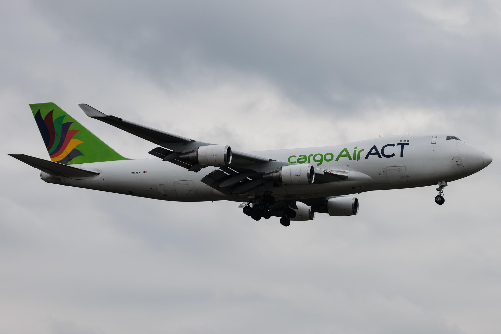 Frankfurt Airport: AirACT (9T / RUN) | Boeing 747-428F(ER) B744 | TC-ACR | MSN 32866