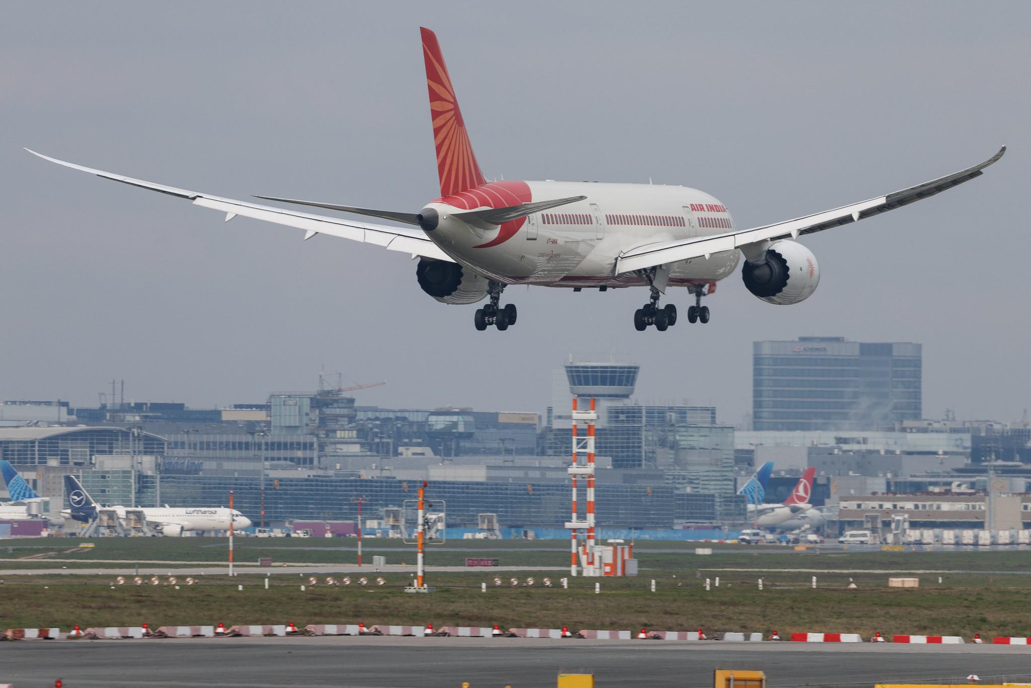 Frankfurt Airport: Air India (AI / AIC) | Boeing 787-8 Dreamliner B788 | VT-ANW | MSN 36294