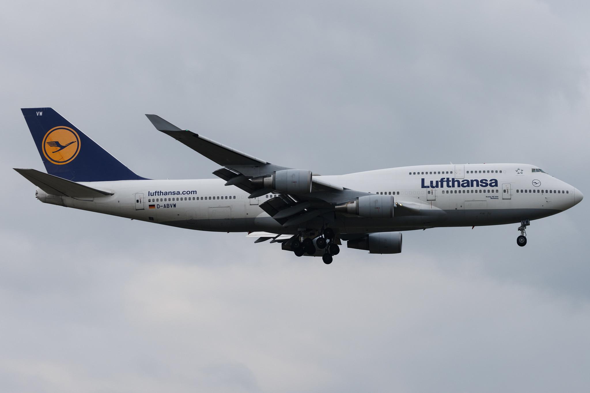 Frankfurt Airport: Lufthansa (LH / DLH) | Boeing 747-430 B744 | D-ABVM | MSN 29101