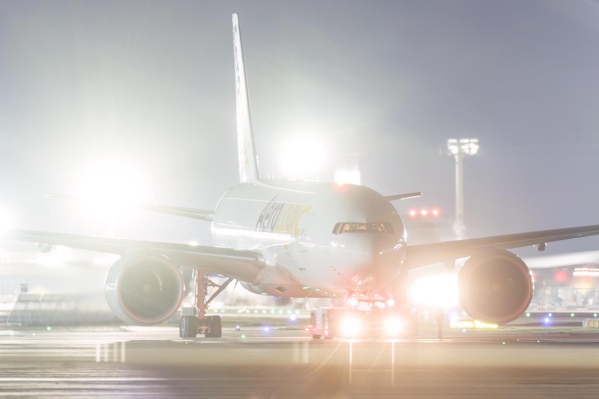 Frankfurt Airport: AeroLogic (3S / BOX) | Boeing 777-F B77L | D-AALN | MSN 66632