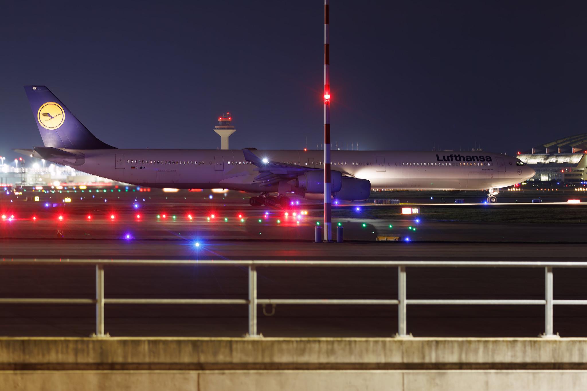 Frankfurt Airport: Lufthansa (LH / DLH) | Airbus A340-642 A346 | D-AIHW | MSN 0972