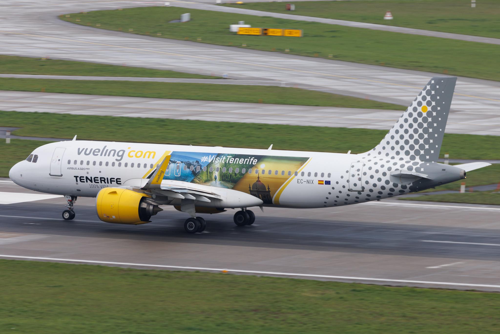 Flughafen Zürich: Vueling (VY / VLG) | Livery: Visit Tenerife Livery | Airbus A320-271N A20N | EC-NIX | MSN 10024