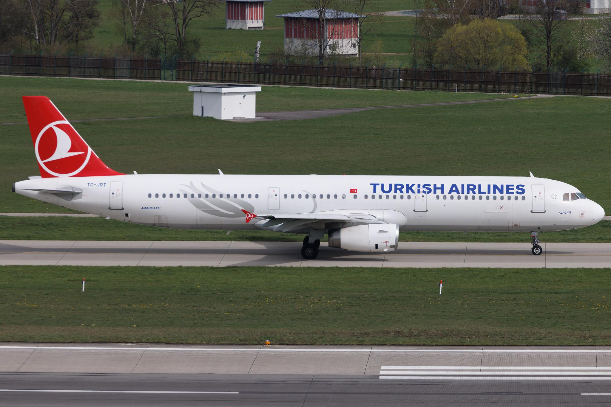 Flughafen Zürich: Turkish Airlines (TK / THY) | Airbus A321-231 A321 | TC-JRT | MSN 4779