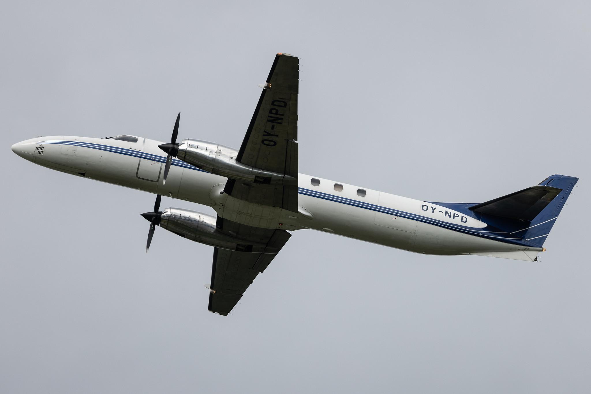 Hamburg Airport: North Flying (/ NFA) | Swearingen Metroliner SW4 | OY-NPD | MSN DC-865B