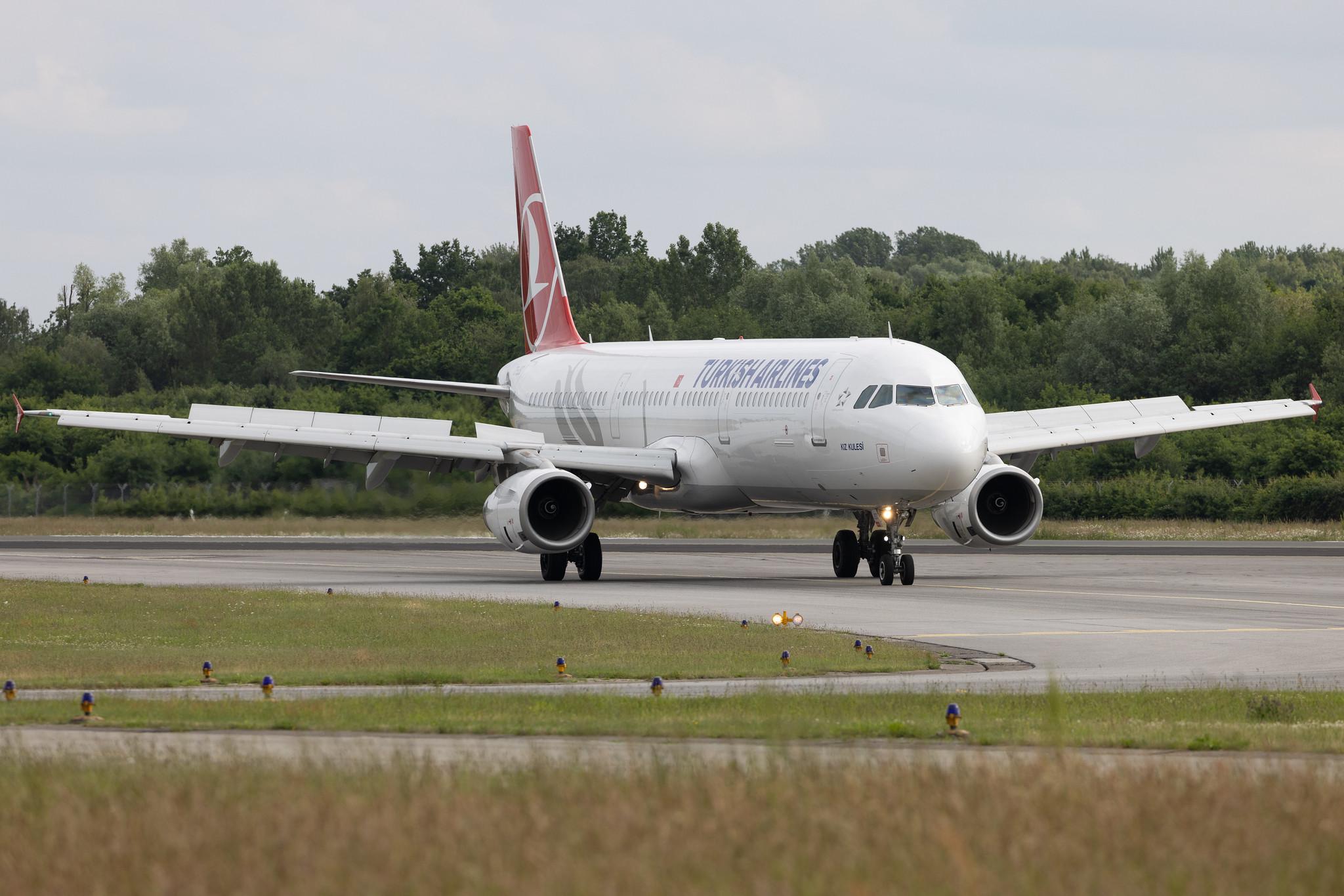 Hamburg Airport: Turkish Airlines (TK / THY) | Airbus A321-231 A321 | TC-JSD | MSN 5388