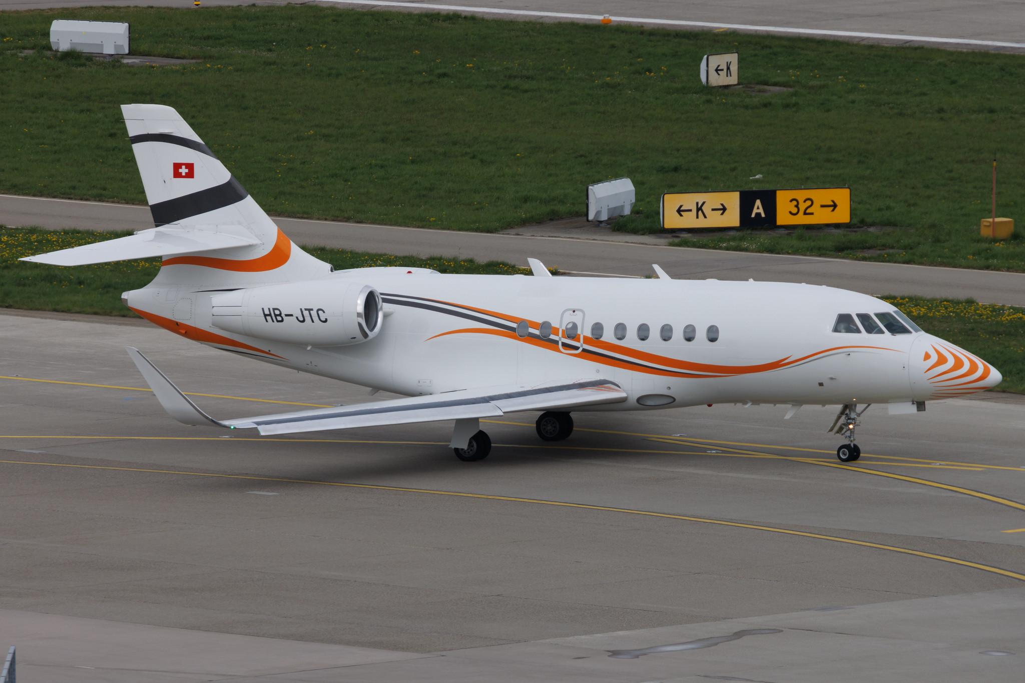 Flughafen Zürich: Boutique Aviation (/ BQA) | Dassault Falcon 2000S F2TH | HB-JTC | MSN 715