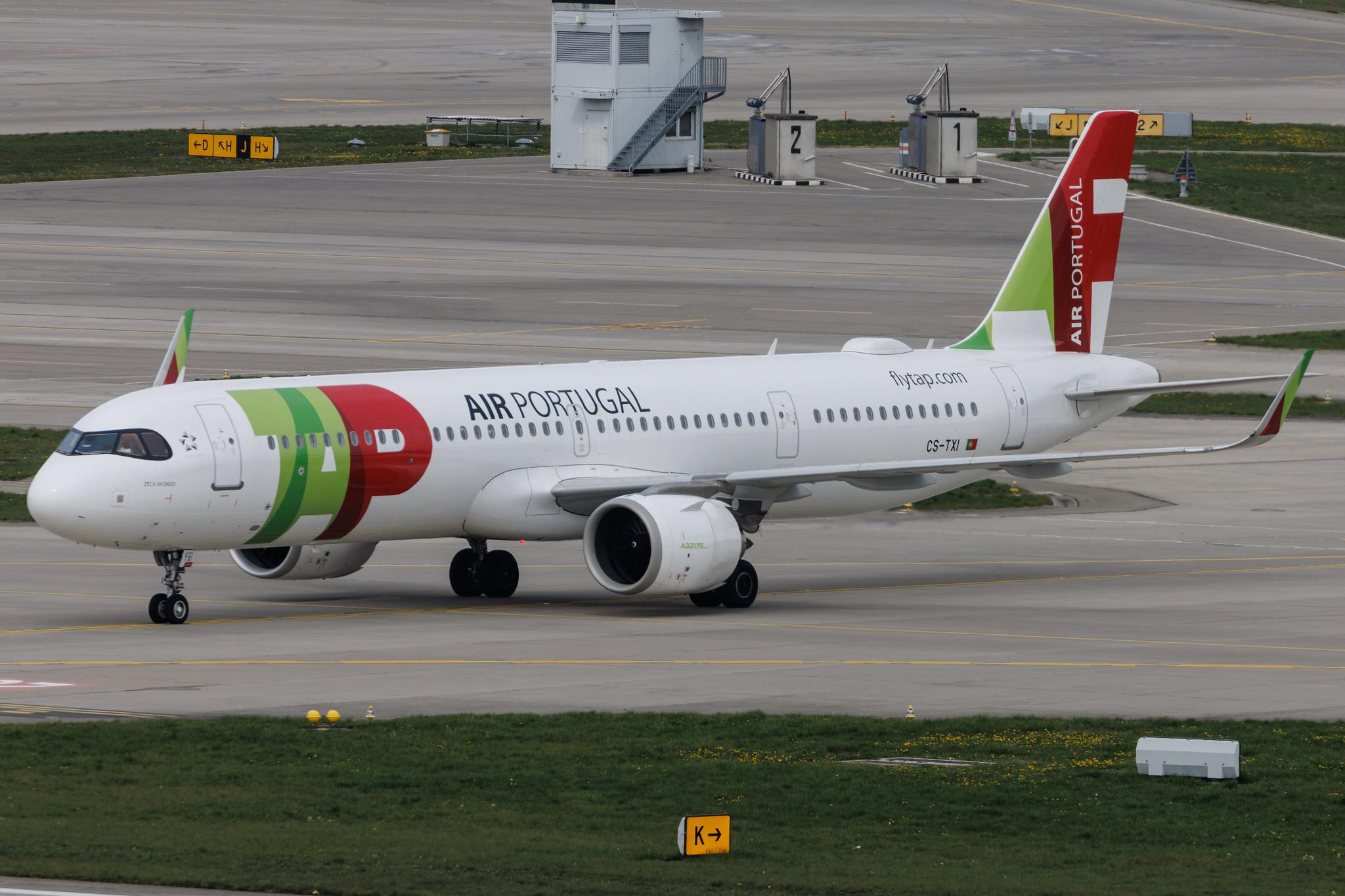 Flughafen Zürich: TAP Air Portugal (TP / TAP) | Airbus A321-251NX A21N | CS-TXI | MSN 10617