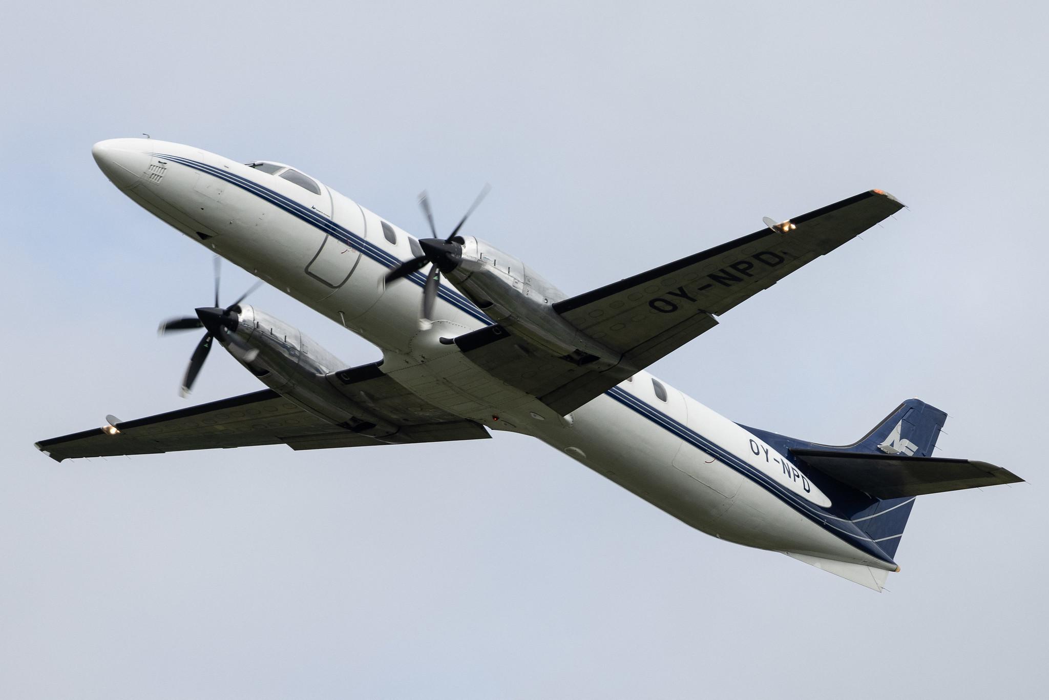 Hamburg Airport: North Flying (/ NFA) | Swearingen Metroliner SW4 | OY-NPD | MSN DC-865B