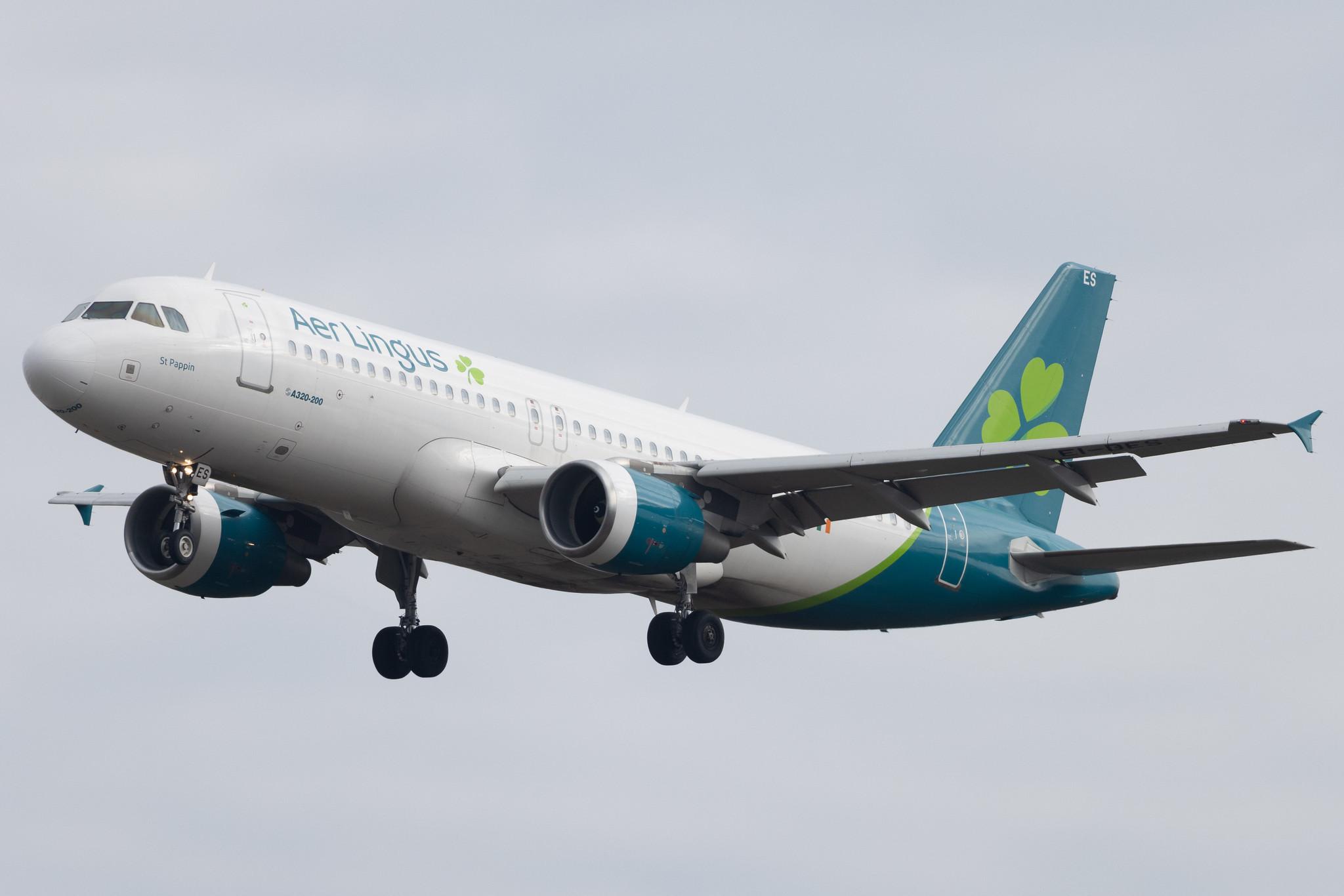 Frankfurt Airport: Aer Lingus (EI / EIN) |  Airbus A320-214 A320 | EI-DES | MSN 02608