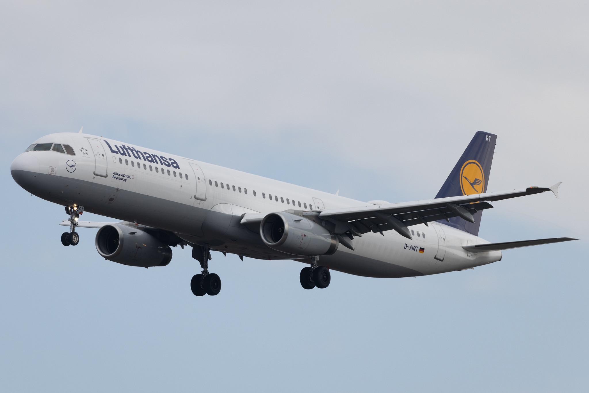 Frankfurt Airport: Lufthansa (LH / DLH) | Airbus A321-131 A321 | D-AIRT | MSN 0652