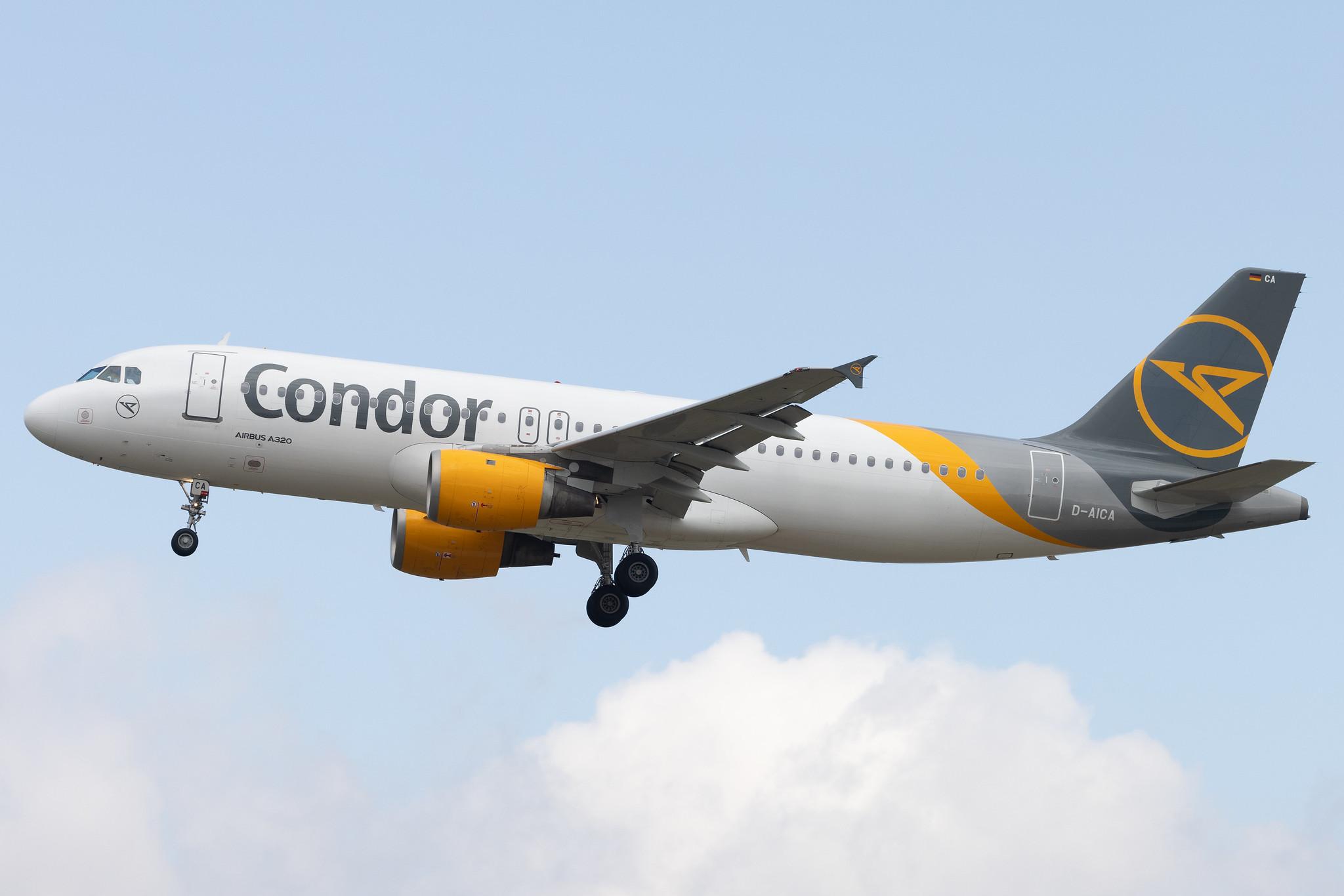 Frankfurt Airport: Condor (DE / CFG) | Airbus A320-212 A320 | D-AICA | MSN 0774