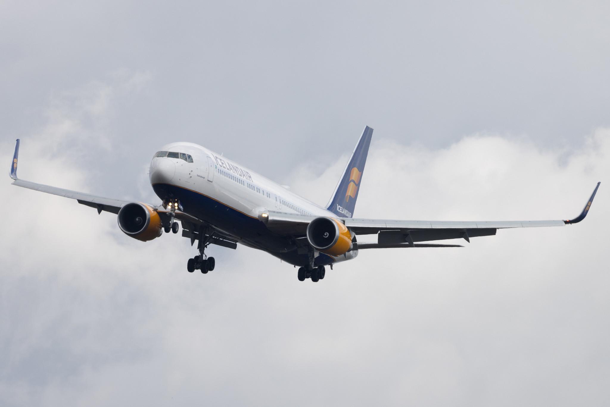 Frankfurt Airport: Icelandair (FI / ICE) | Boeing 767-319(ER) B763 | TF-ISN | MSN 30586